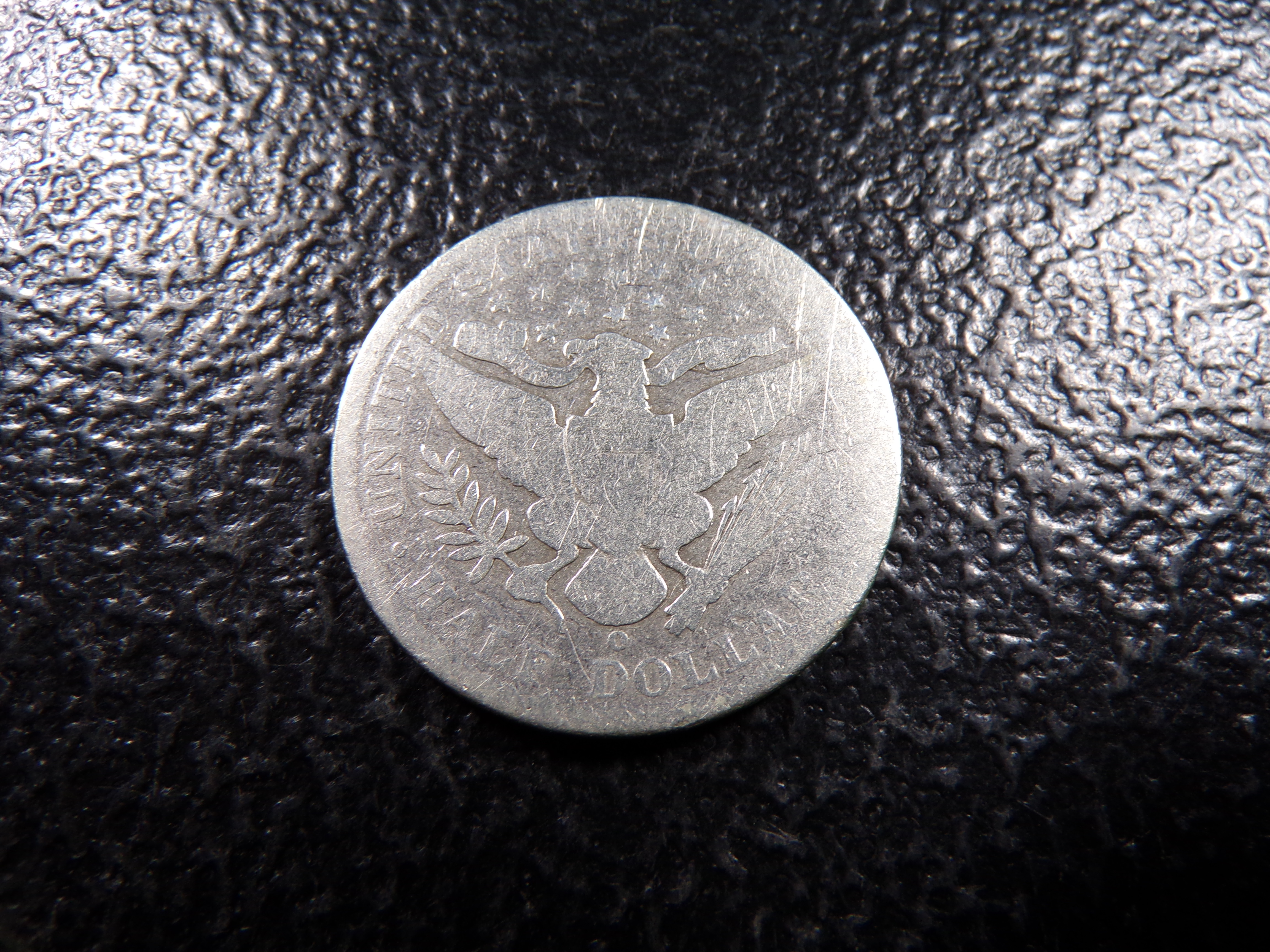 1896-O RARE DATE BARBER SILVER HALF DOLLAR