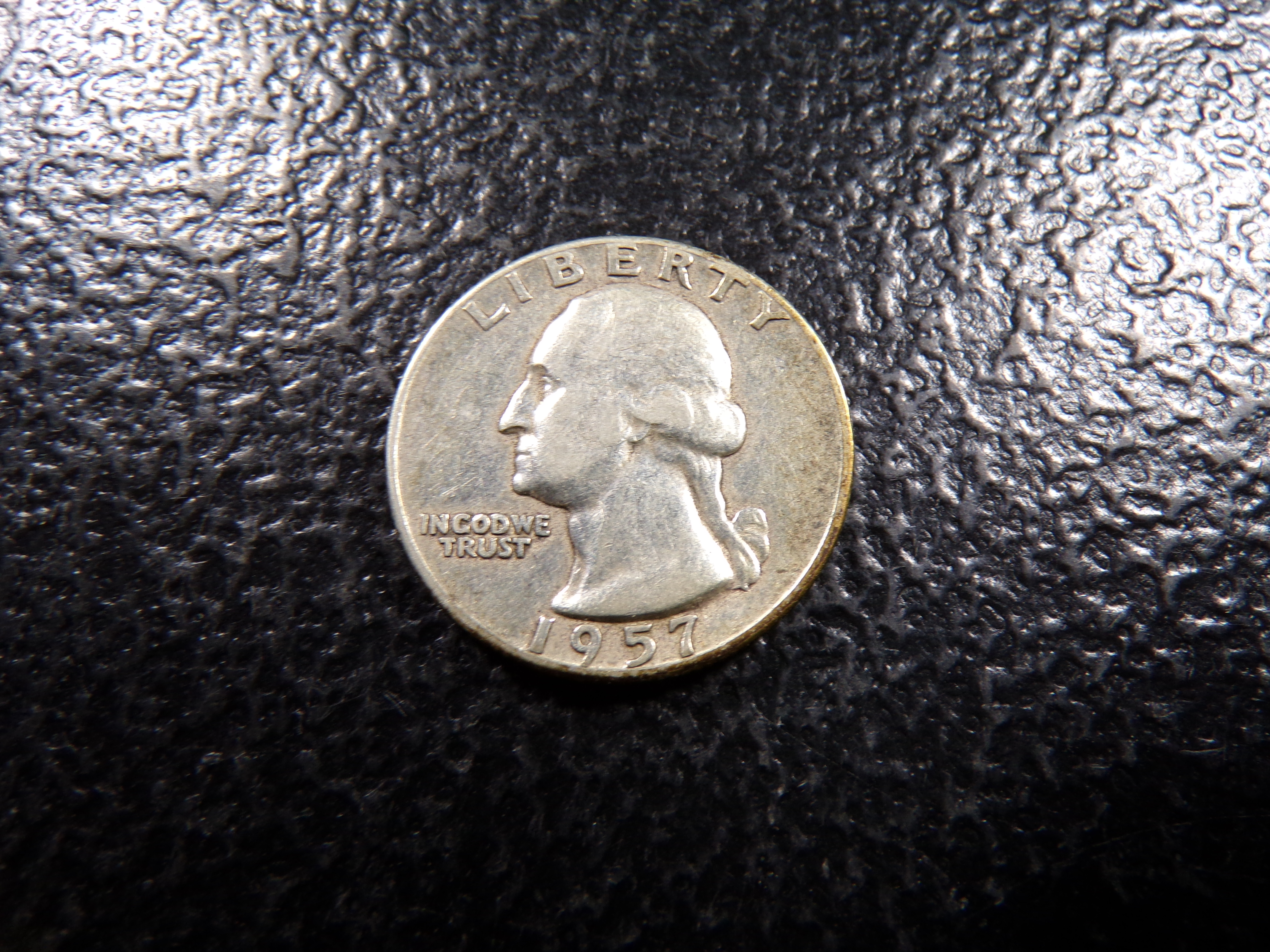 1957 WASHINGTON SILVER QUARTER