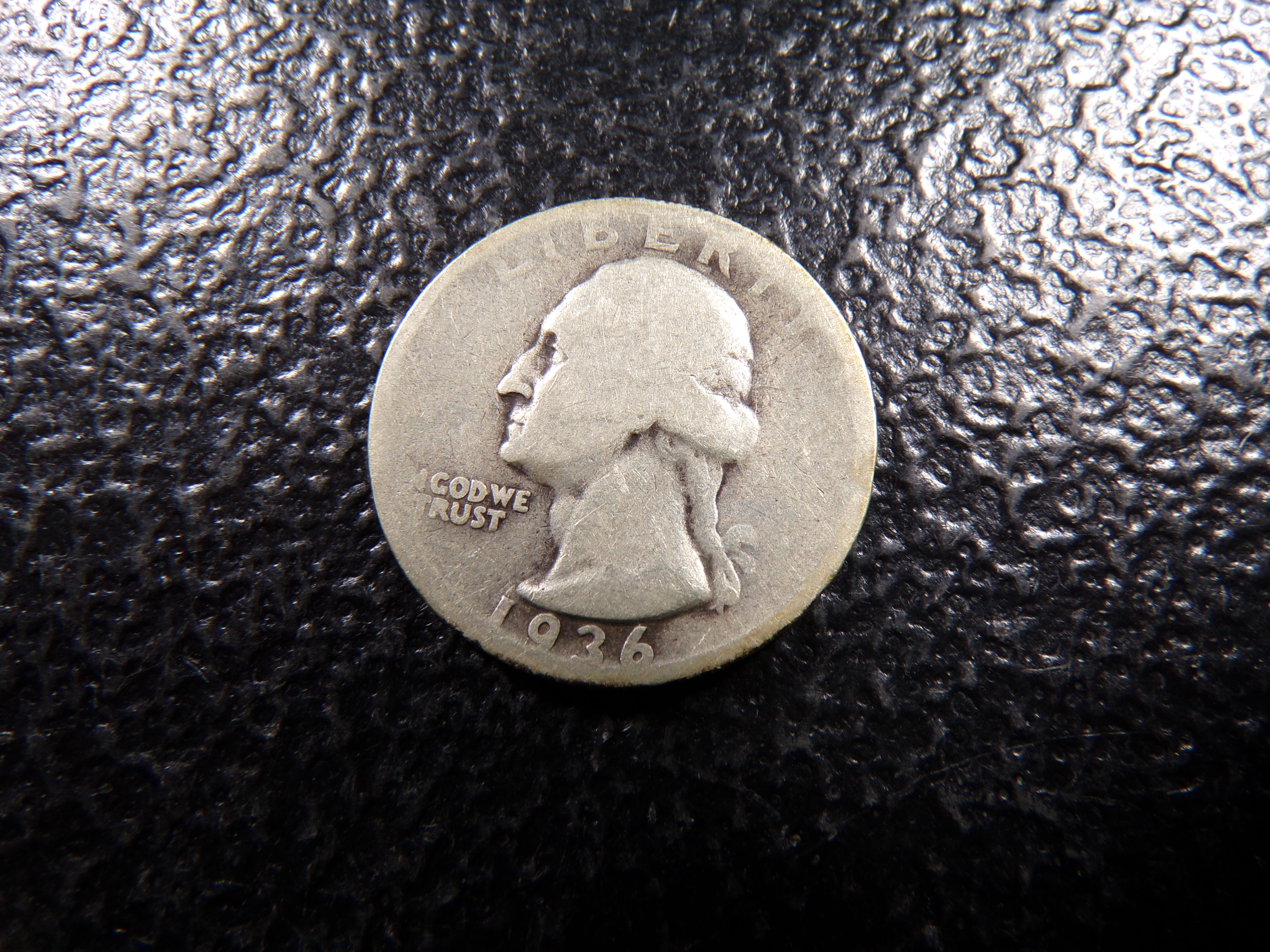 1936-S WASHINGTON SILVER QUARTER