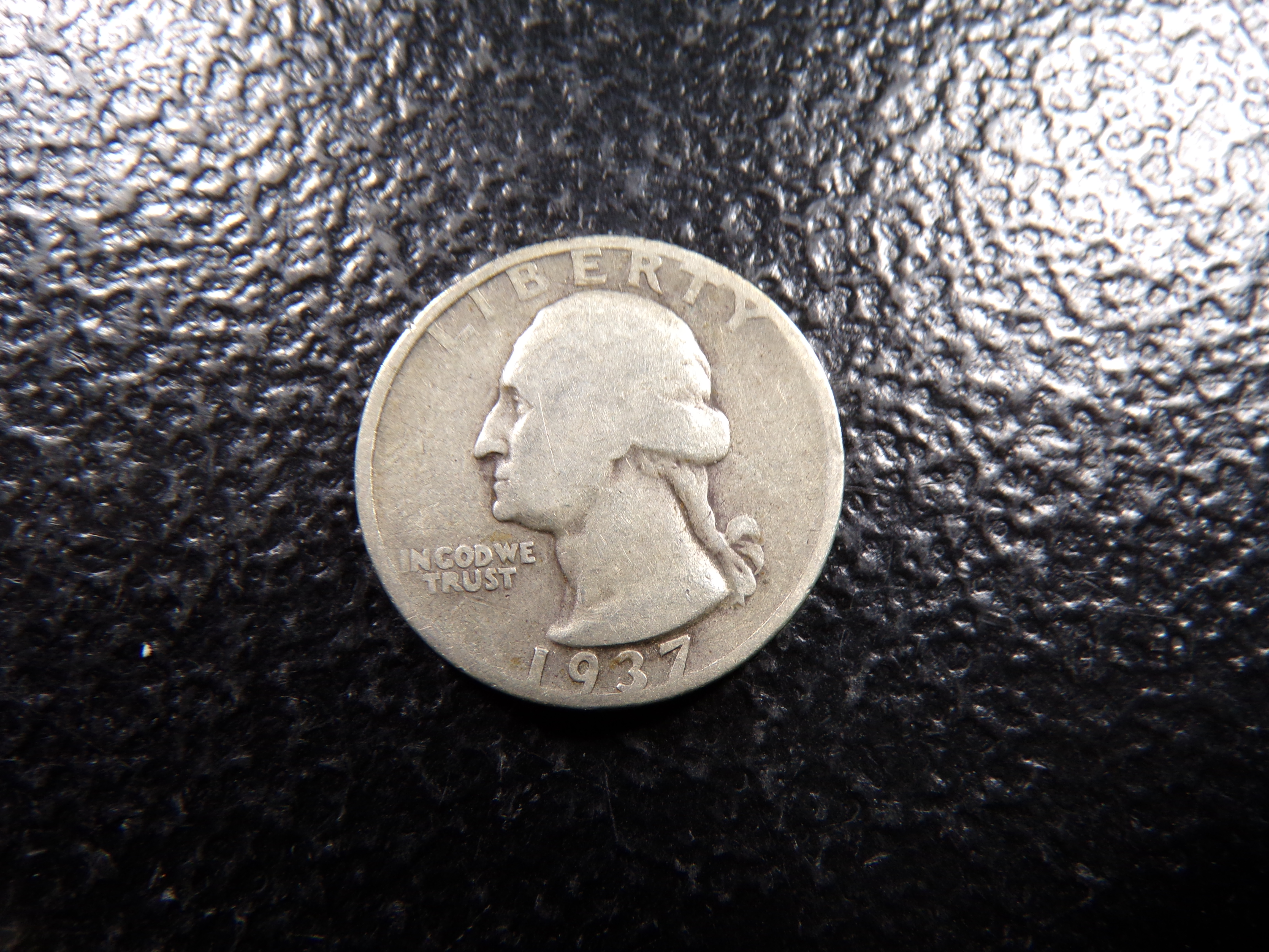 1937-S WASHINGTON SILVER QUARTER