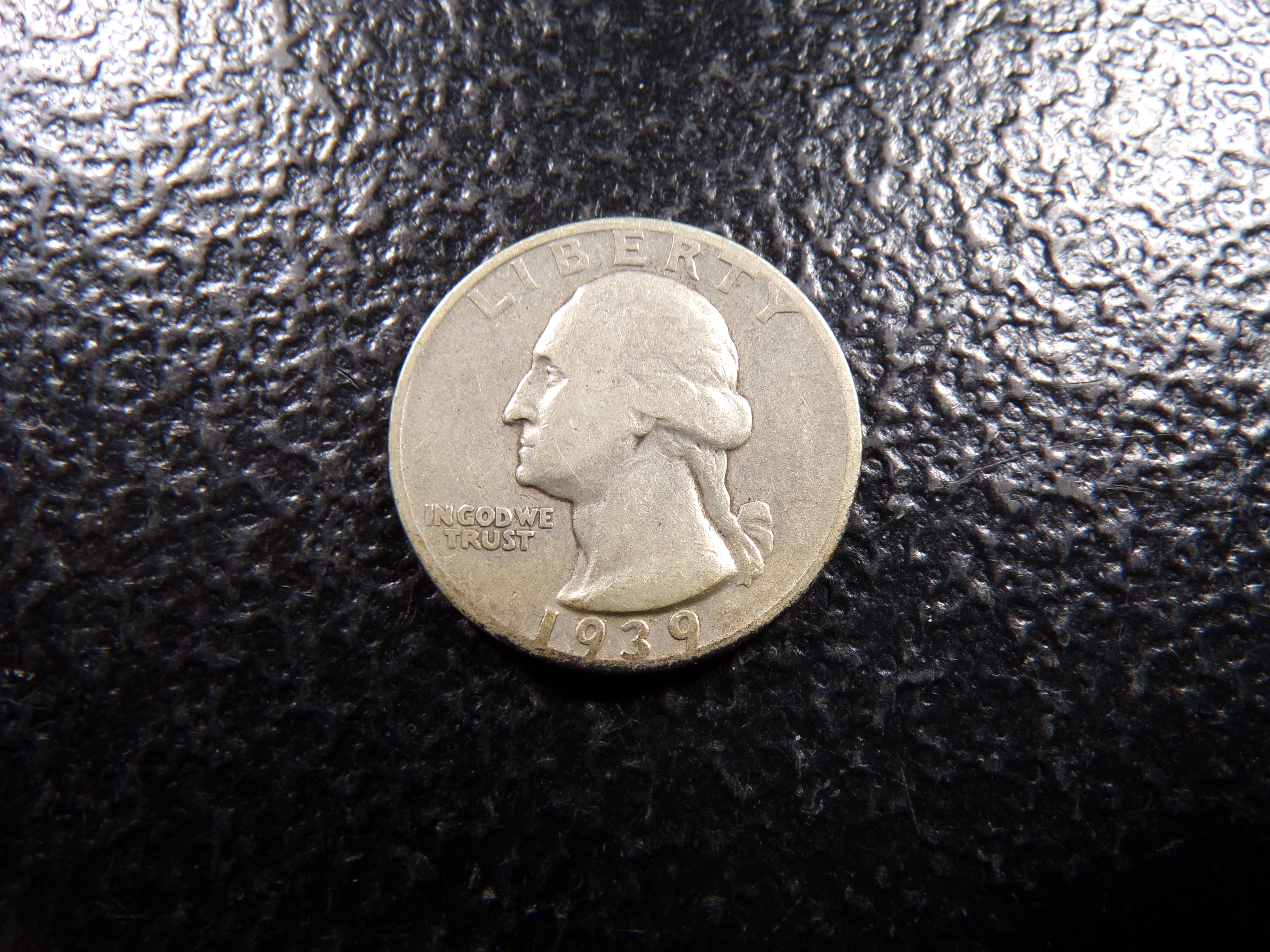 1939-S WASHINGTON SILVER QUARTER