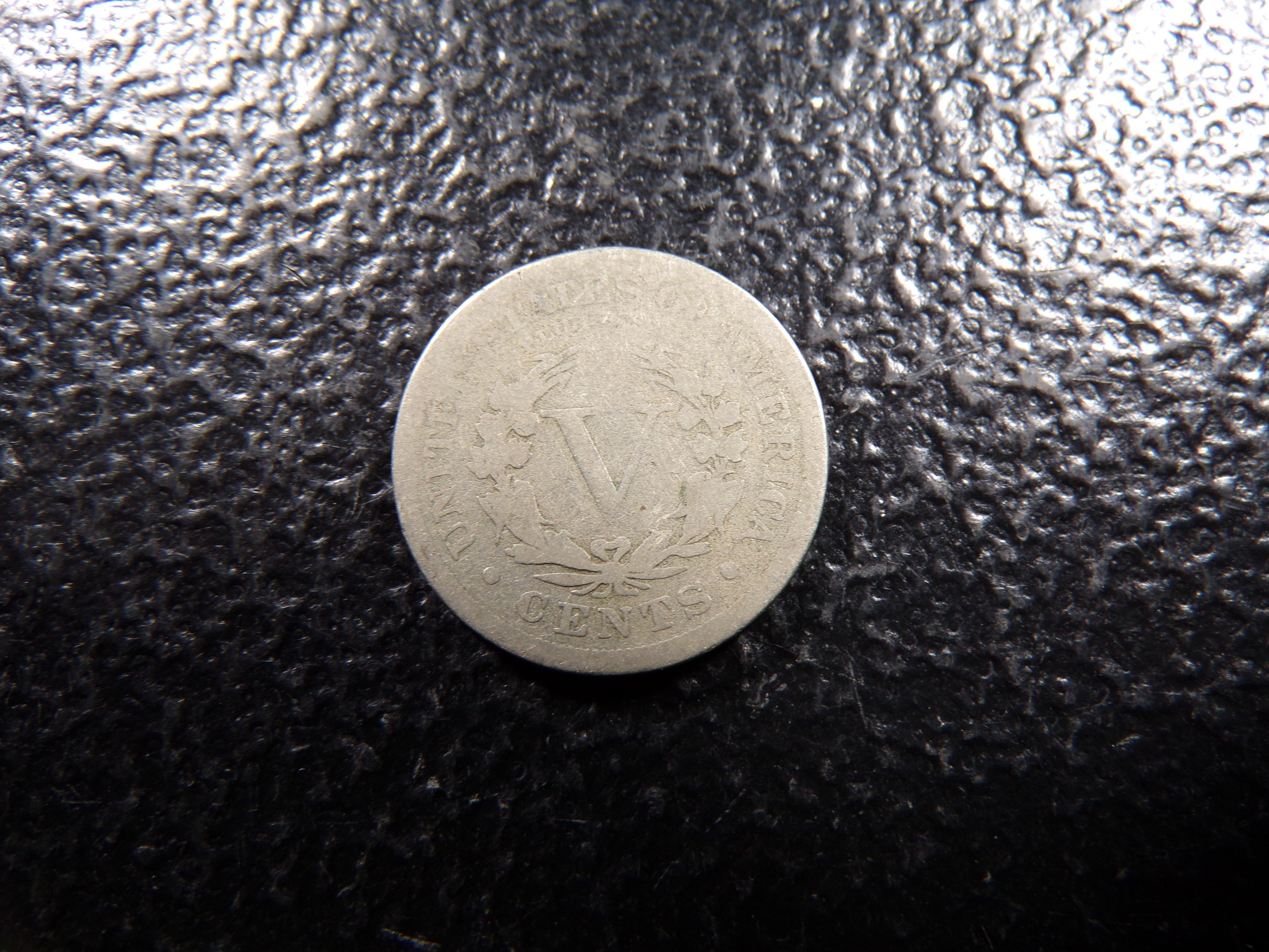 1884 LIBERTY HEAD V NICKEL