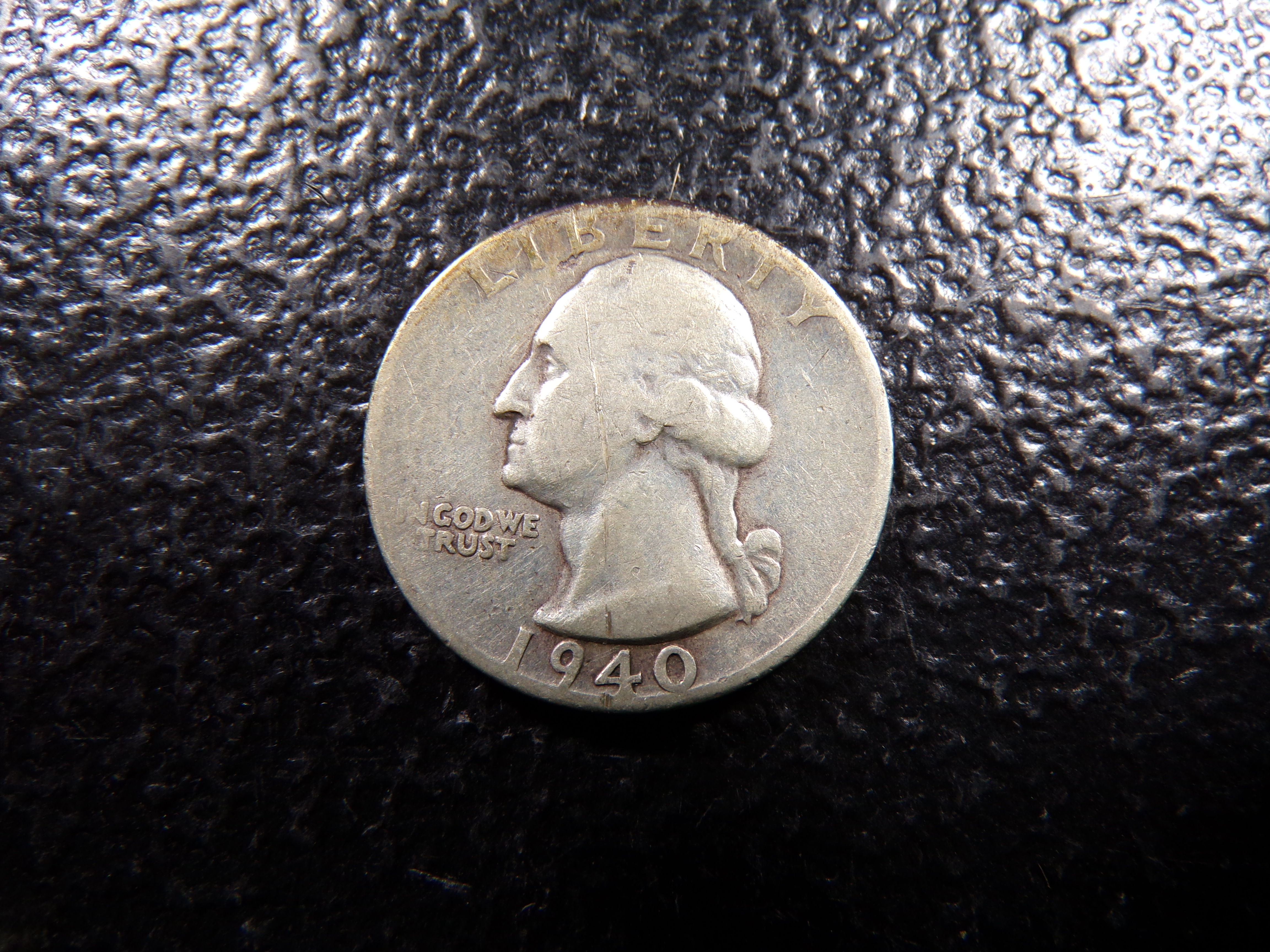 1940-S WASHINGTON SILVER QUARTER