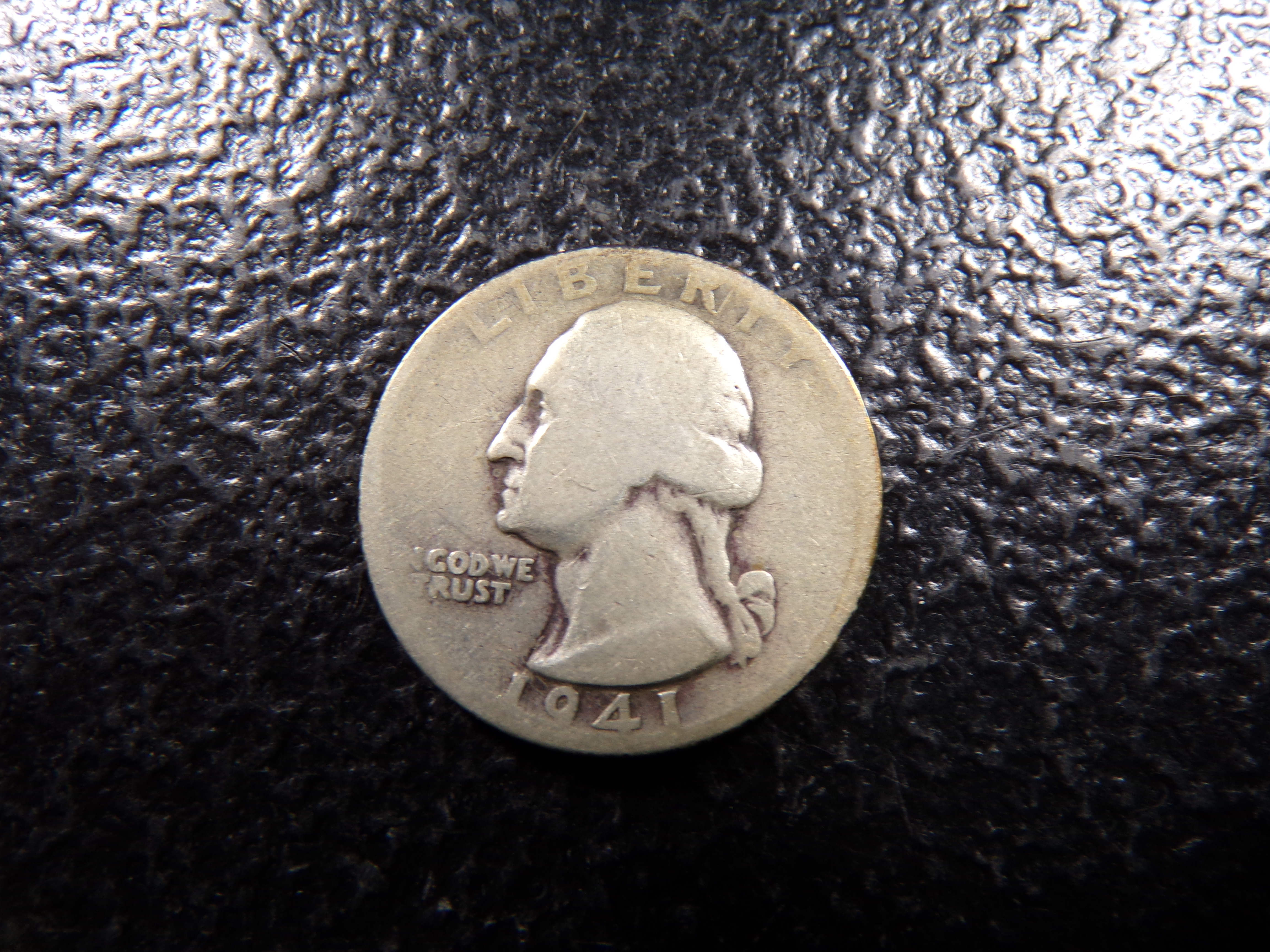 1941-D WASHINGTON SILVER QUARTER