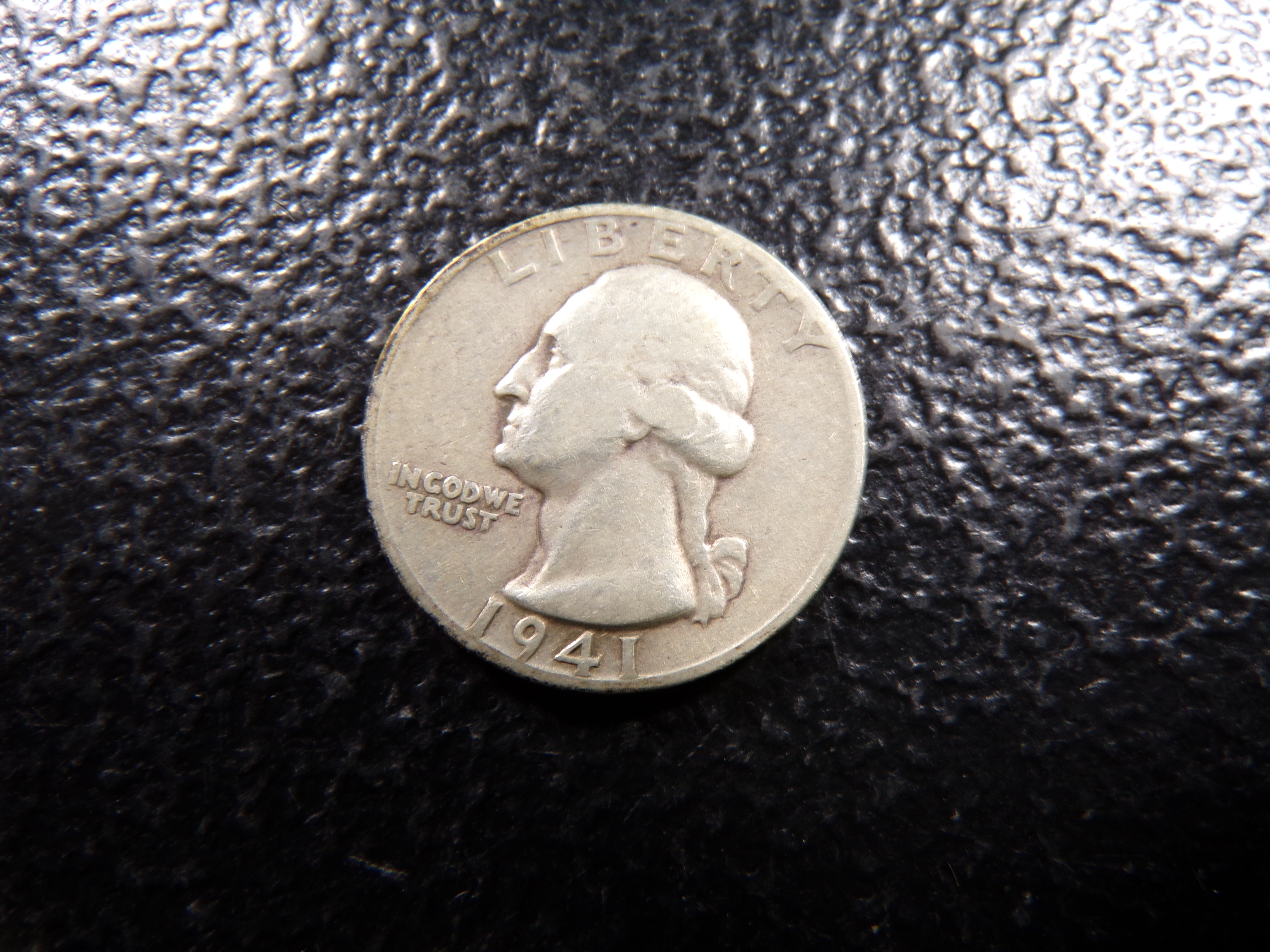 1941-S WASHINGTON SILVER QUARTER