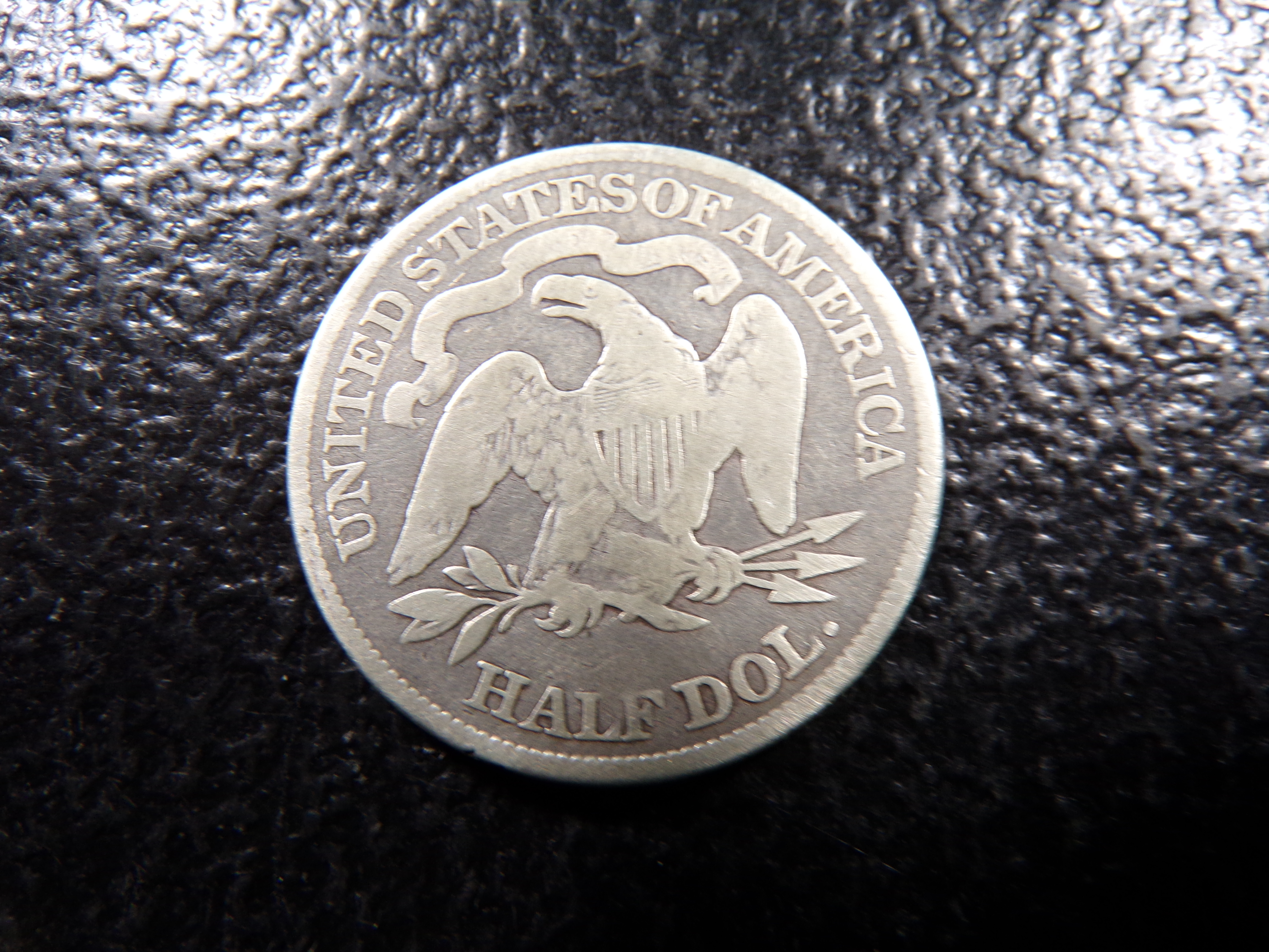 1877 SEATED LIBERTY SILVER HALF DOLLAR