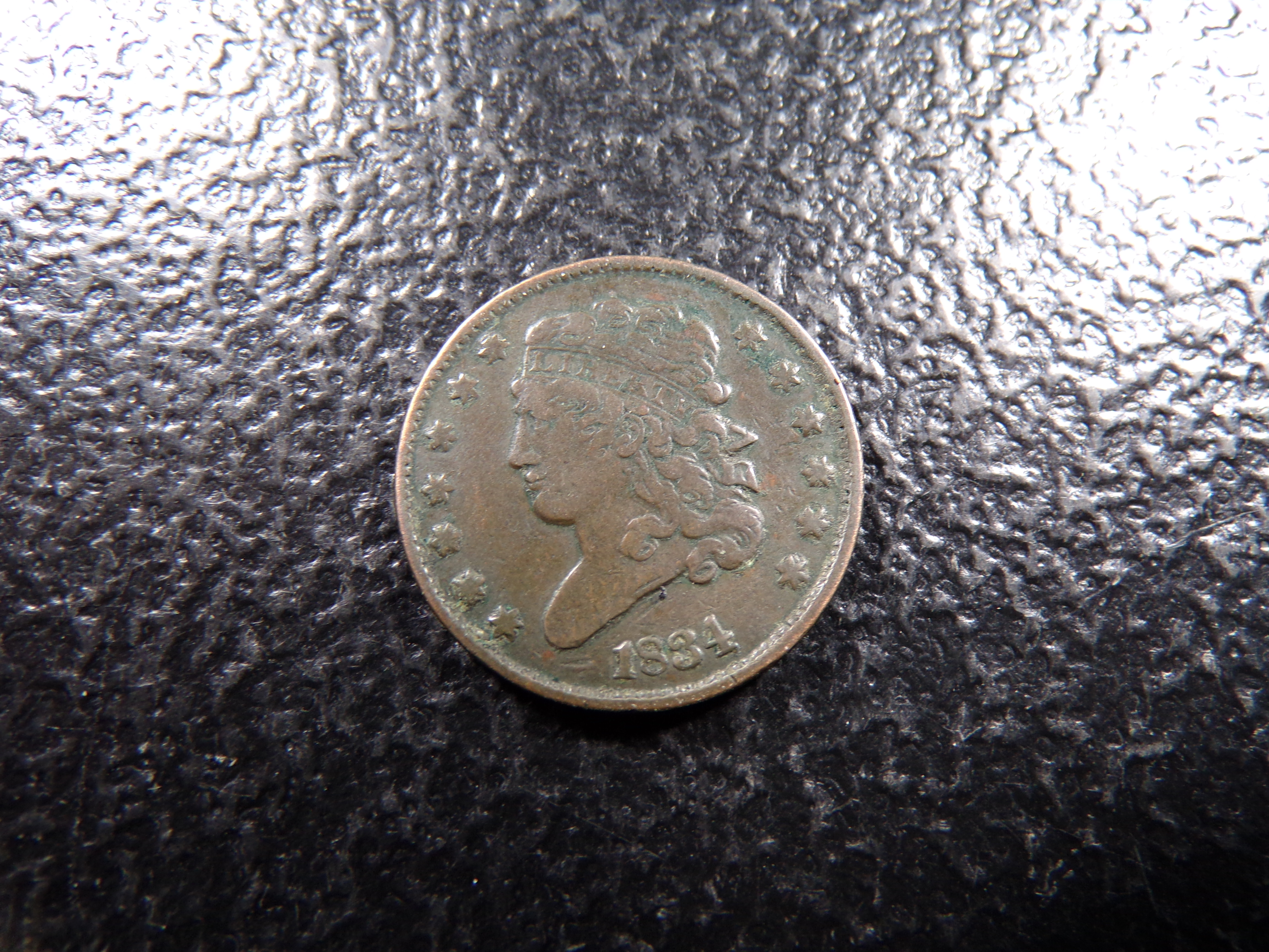 1834 CLASSIC HEAD HALF CENT