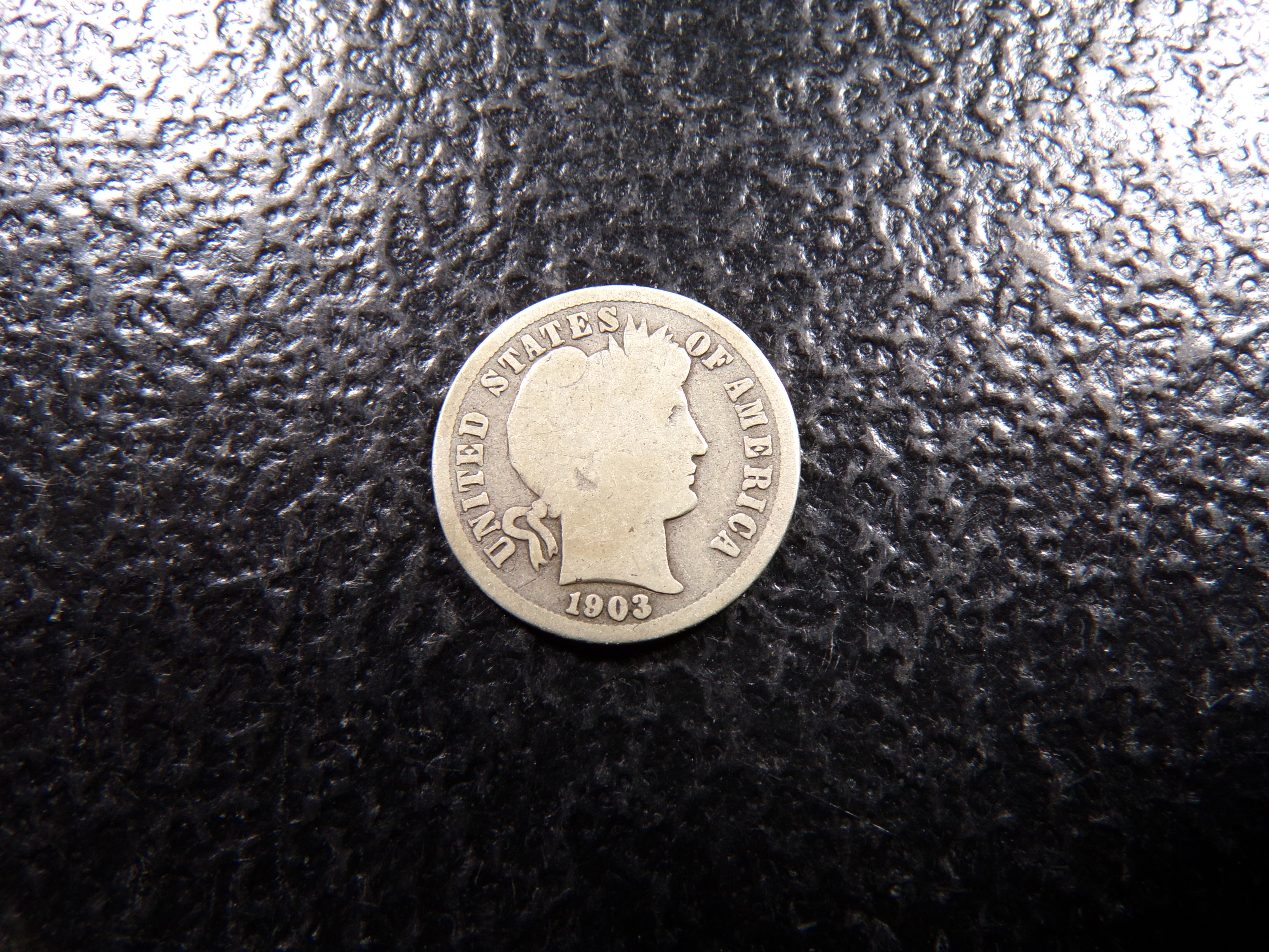 1903-S RARE DATE BARBER SILVER DIME