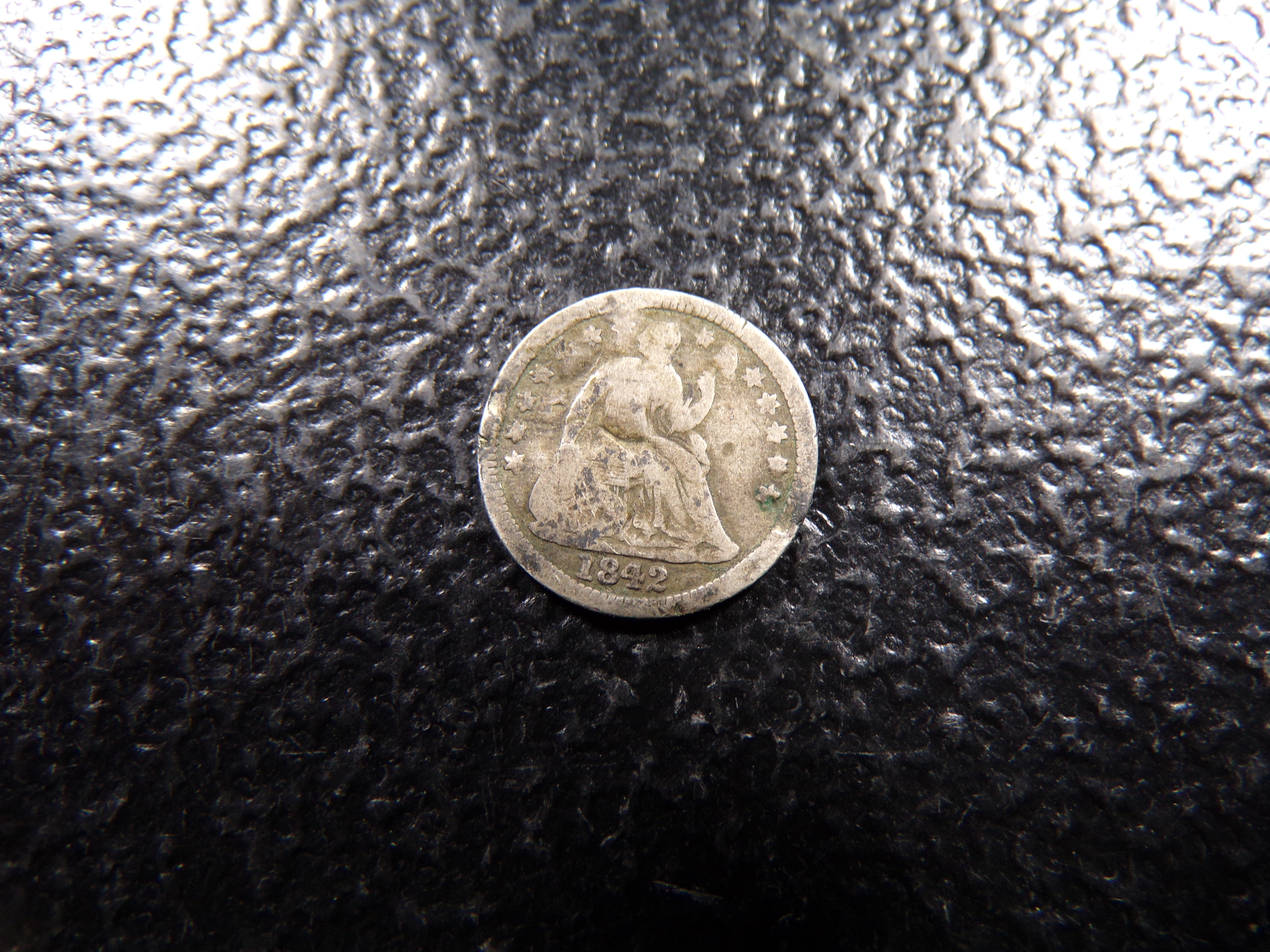 1842-O SEATED LIBERTY SILVER HALF DIME
