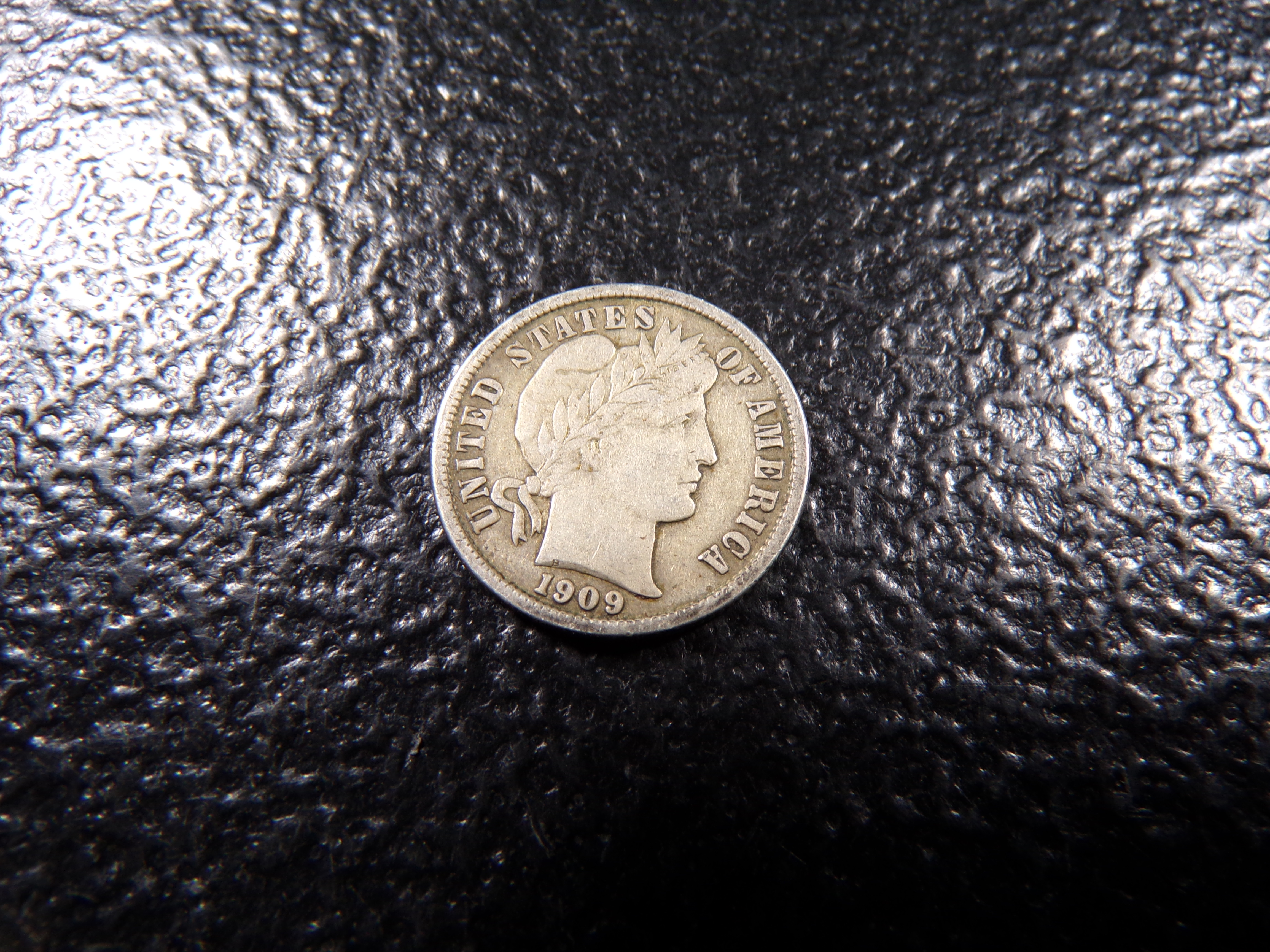 1909-O BARBER SILVER DIME