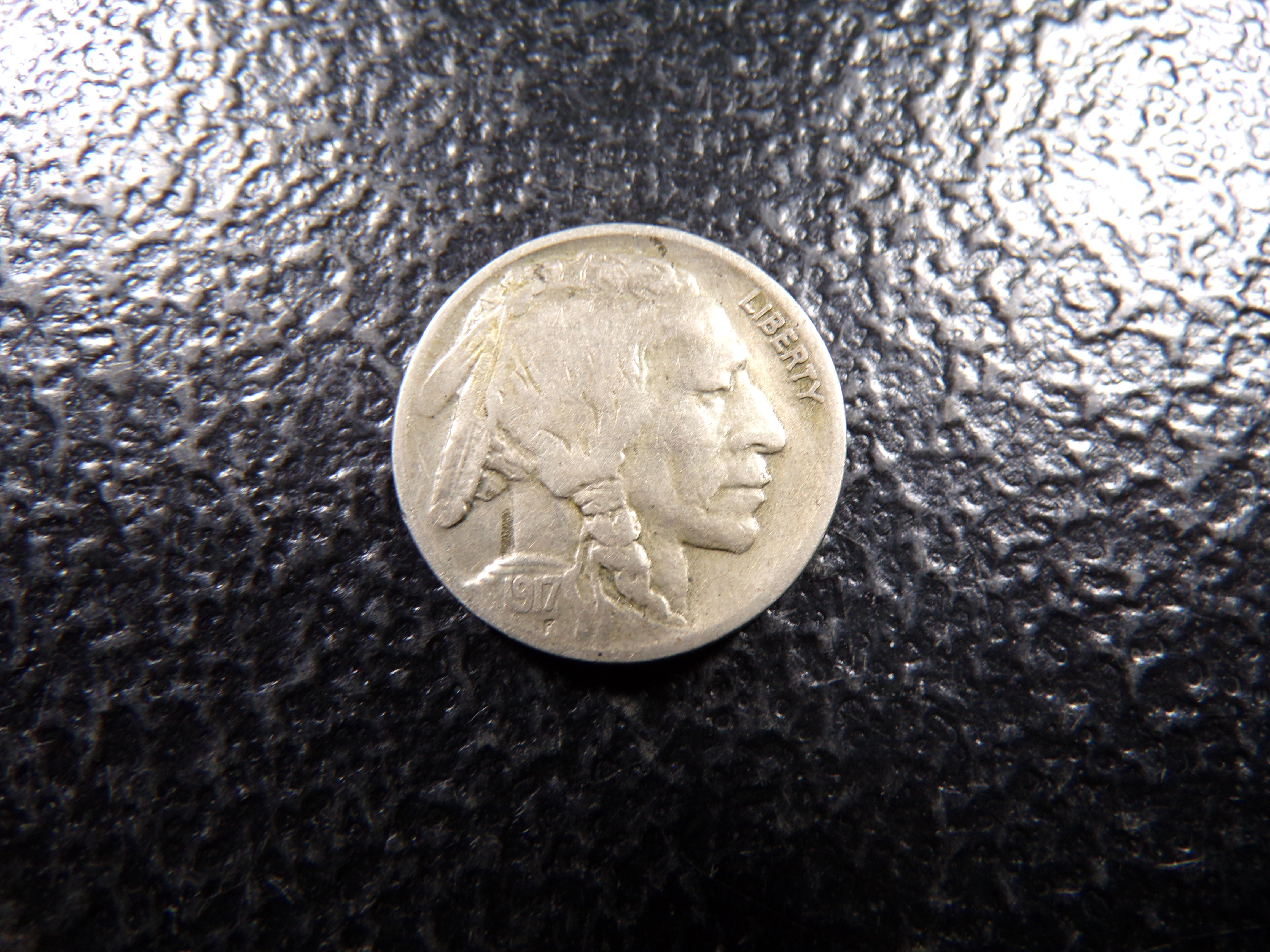 1917-D RARE DATE INDIAN HEAD BUFFALO NICKEL