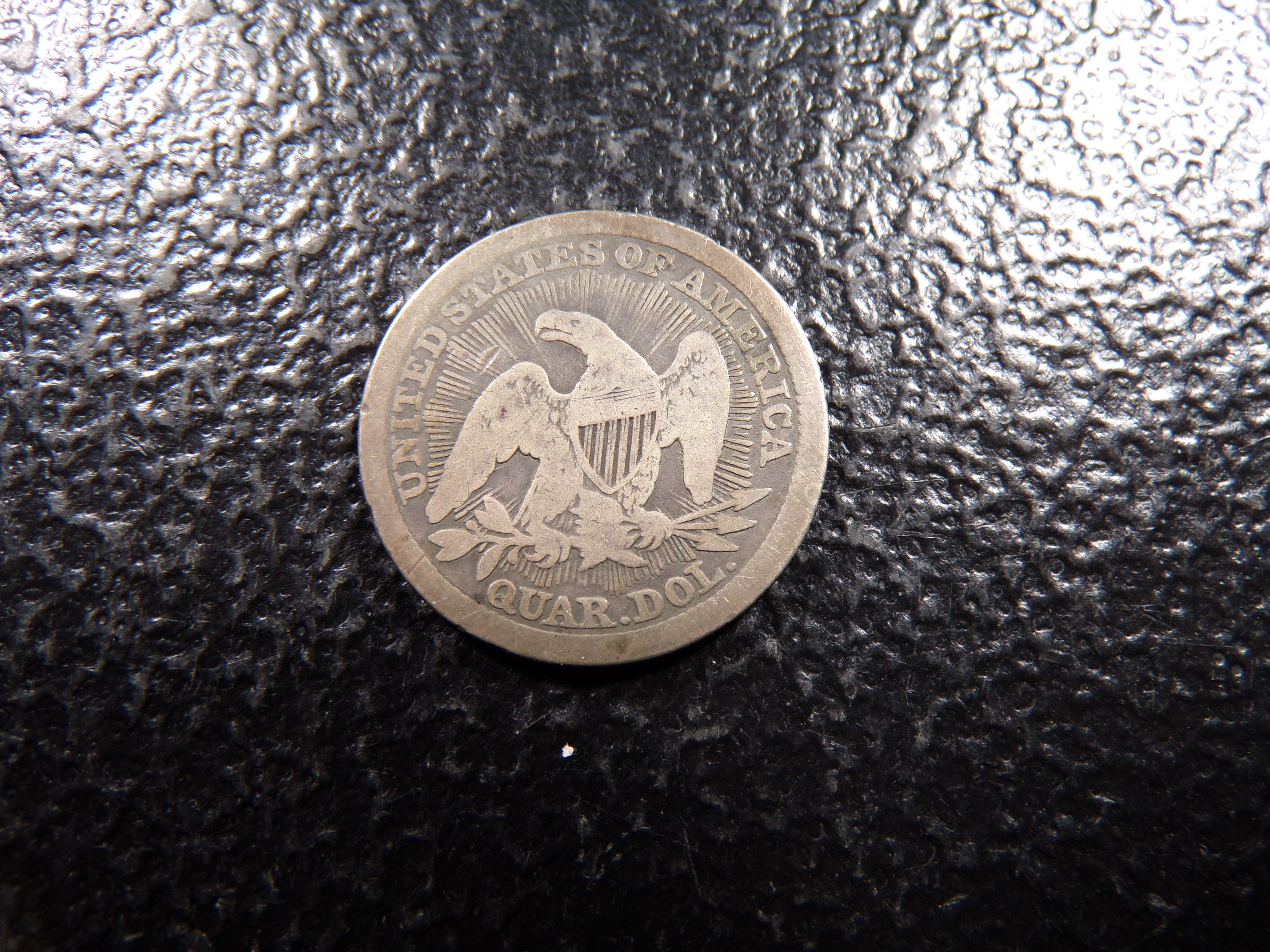 1853 SEATED LIBERTY SILVER QUARTER
