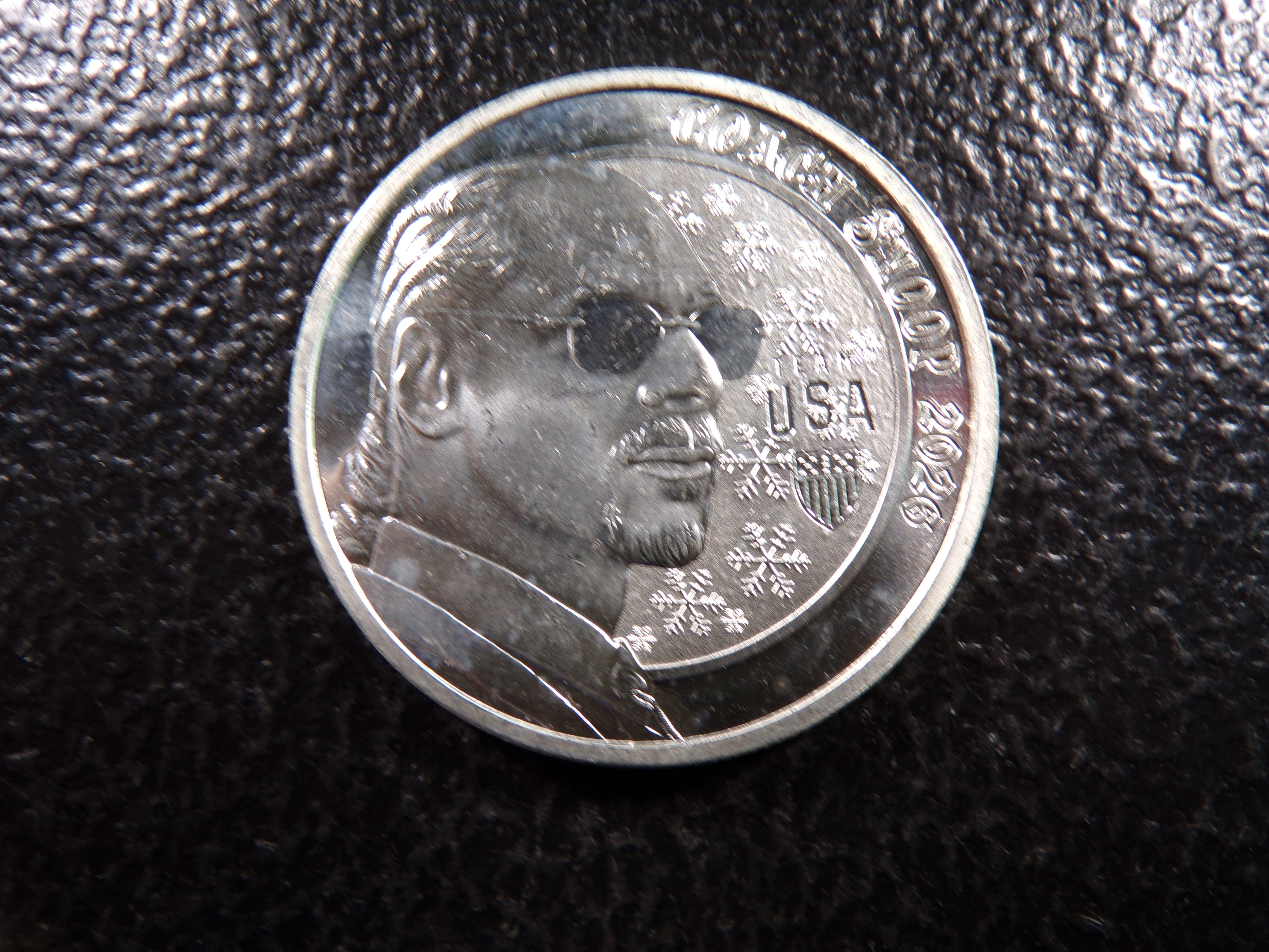1 OUNCE .999 FINE SILVER 2026 COACH SNOOP DOG U.S. OLYMPIC TEAM