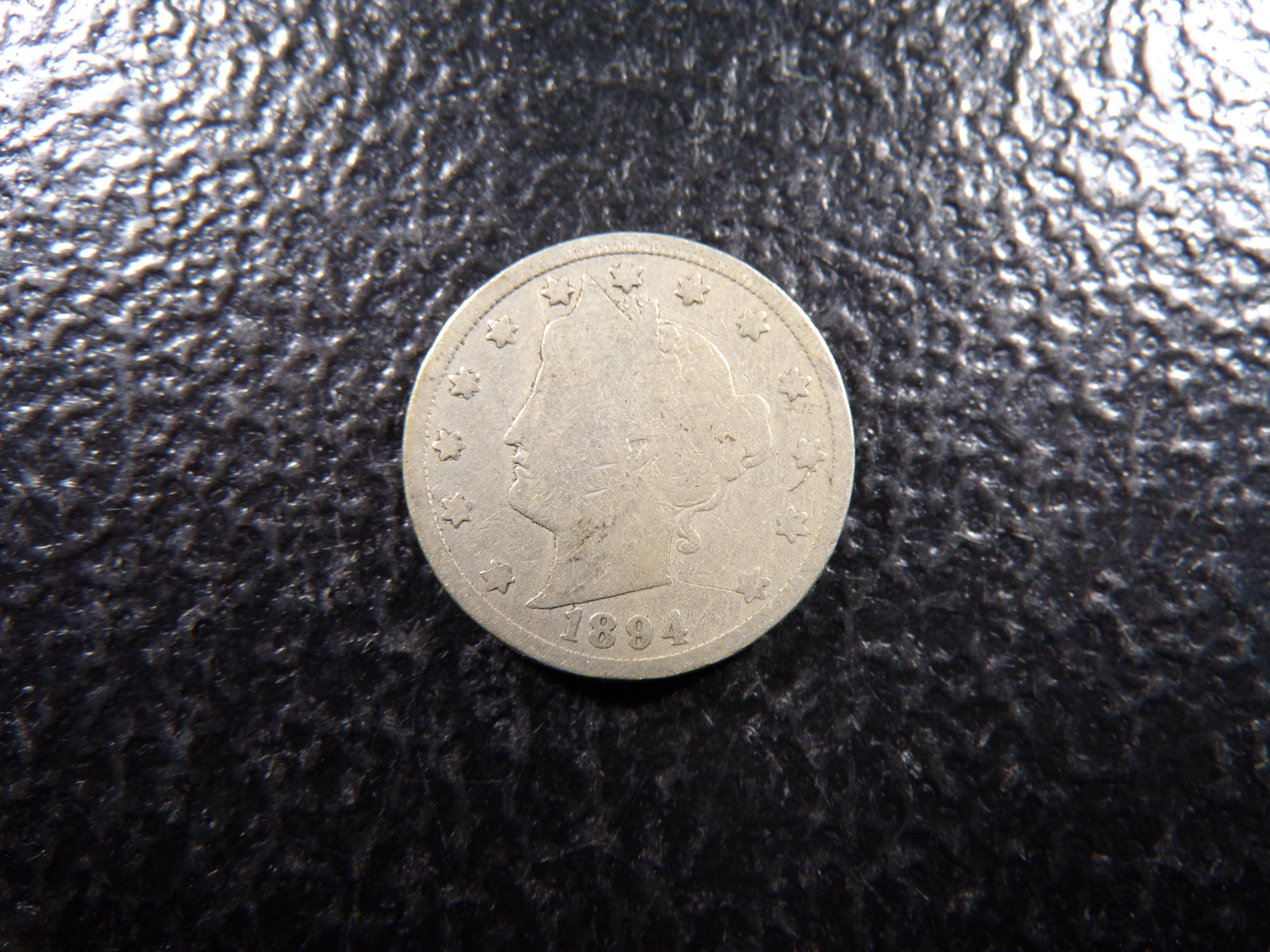 1894 LIBERTY HEAD V NICKEL