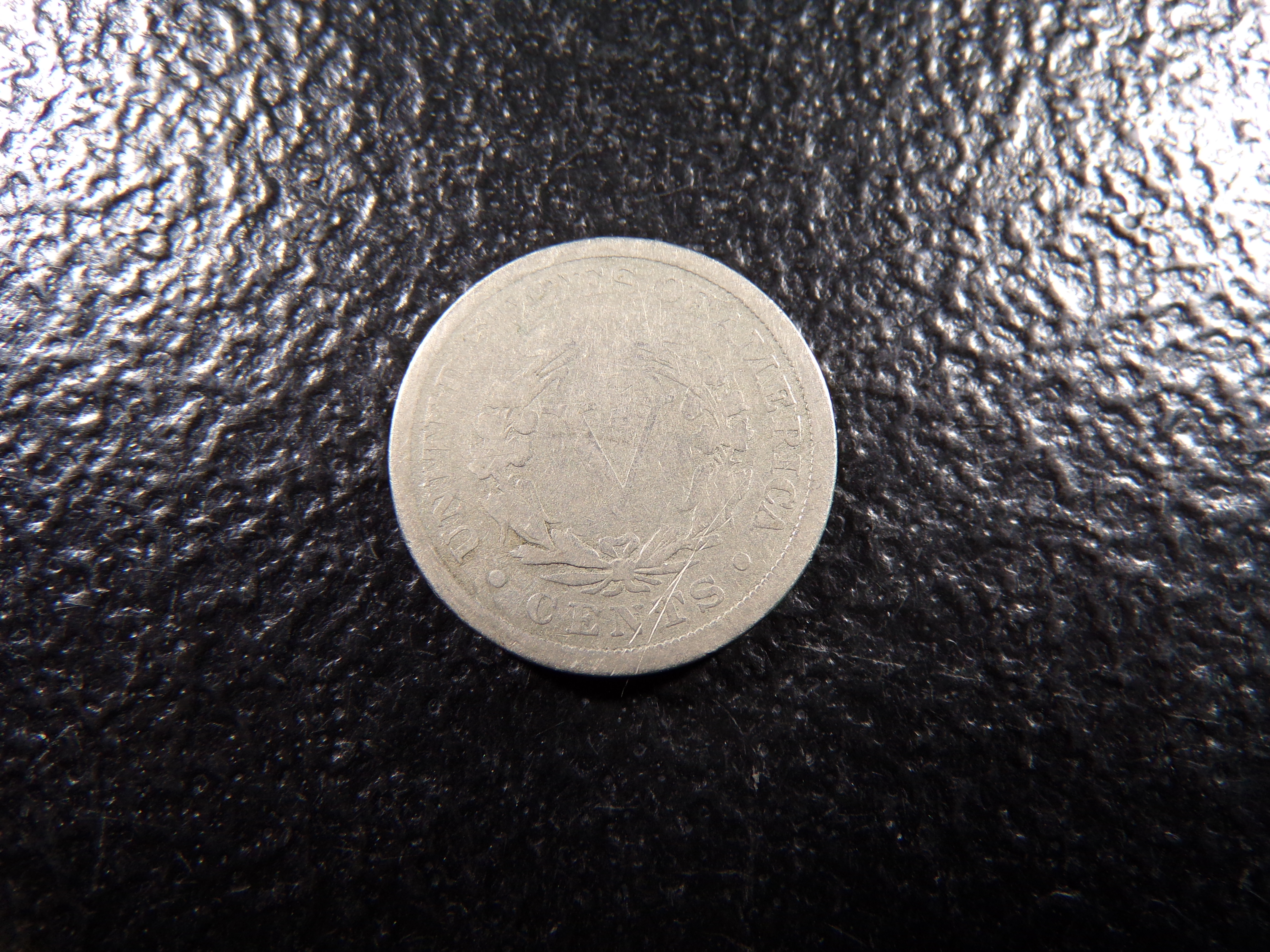 1883 WITH CENTS LIBERTY HEAD V NICKEL