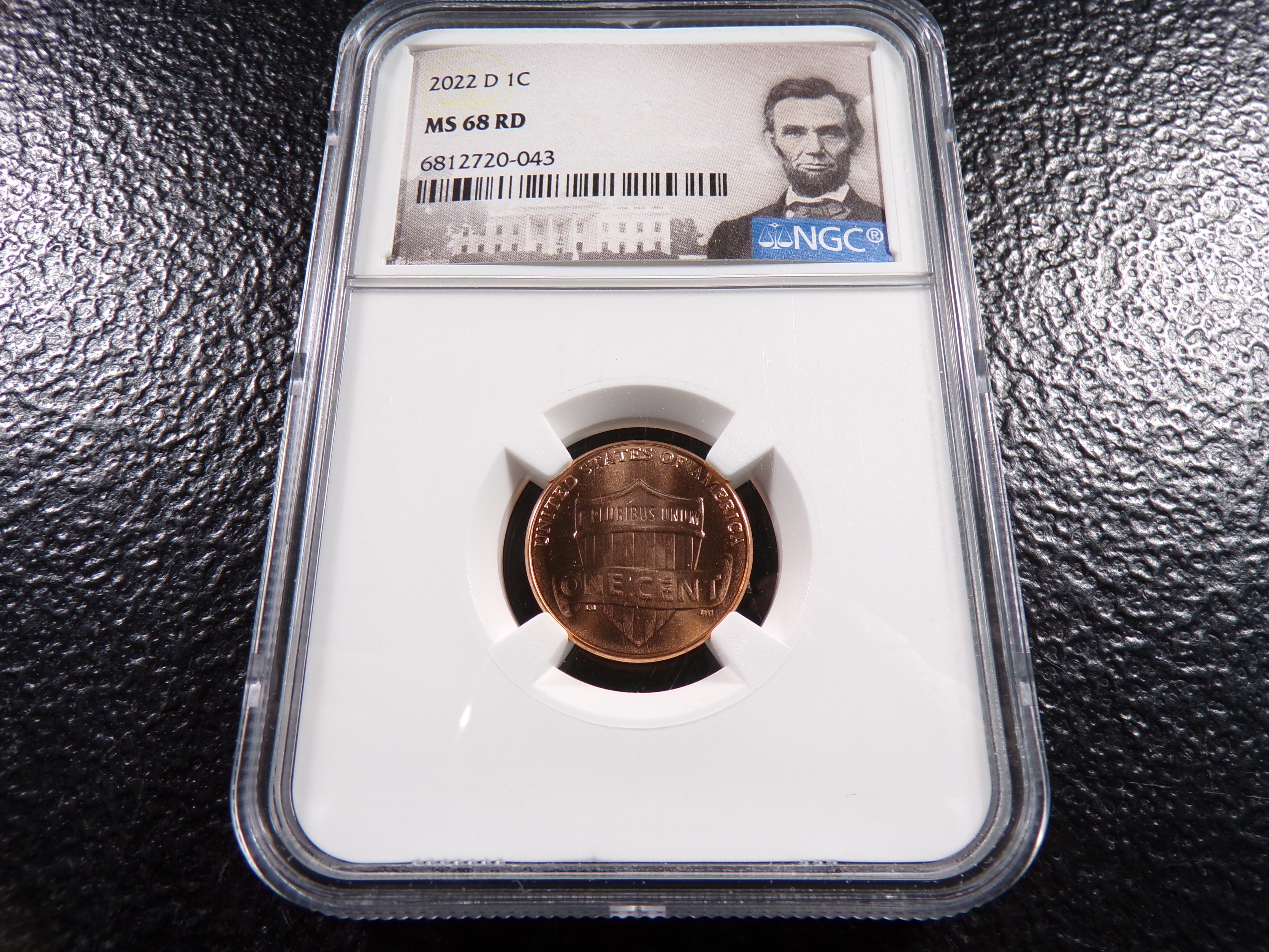 2022-D NGC MS68RD LINCOLN SHIELD CENT