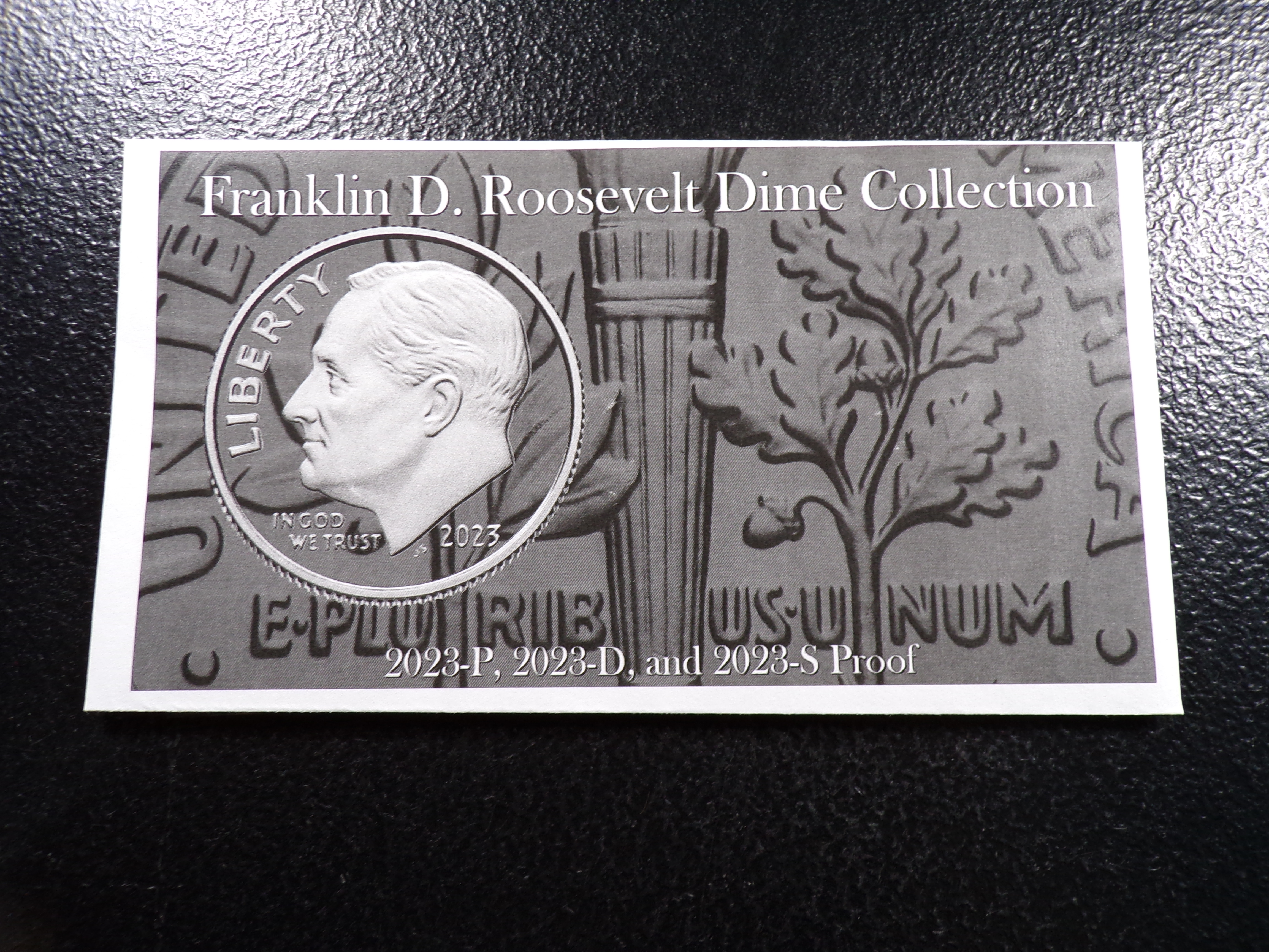 FRANKLIN D ROOSEVELT PROOF DIME COLLECTION 2023-P, 2023-D, 2023-S