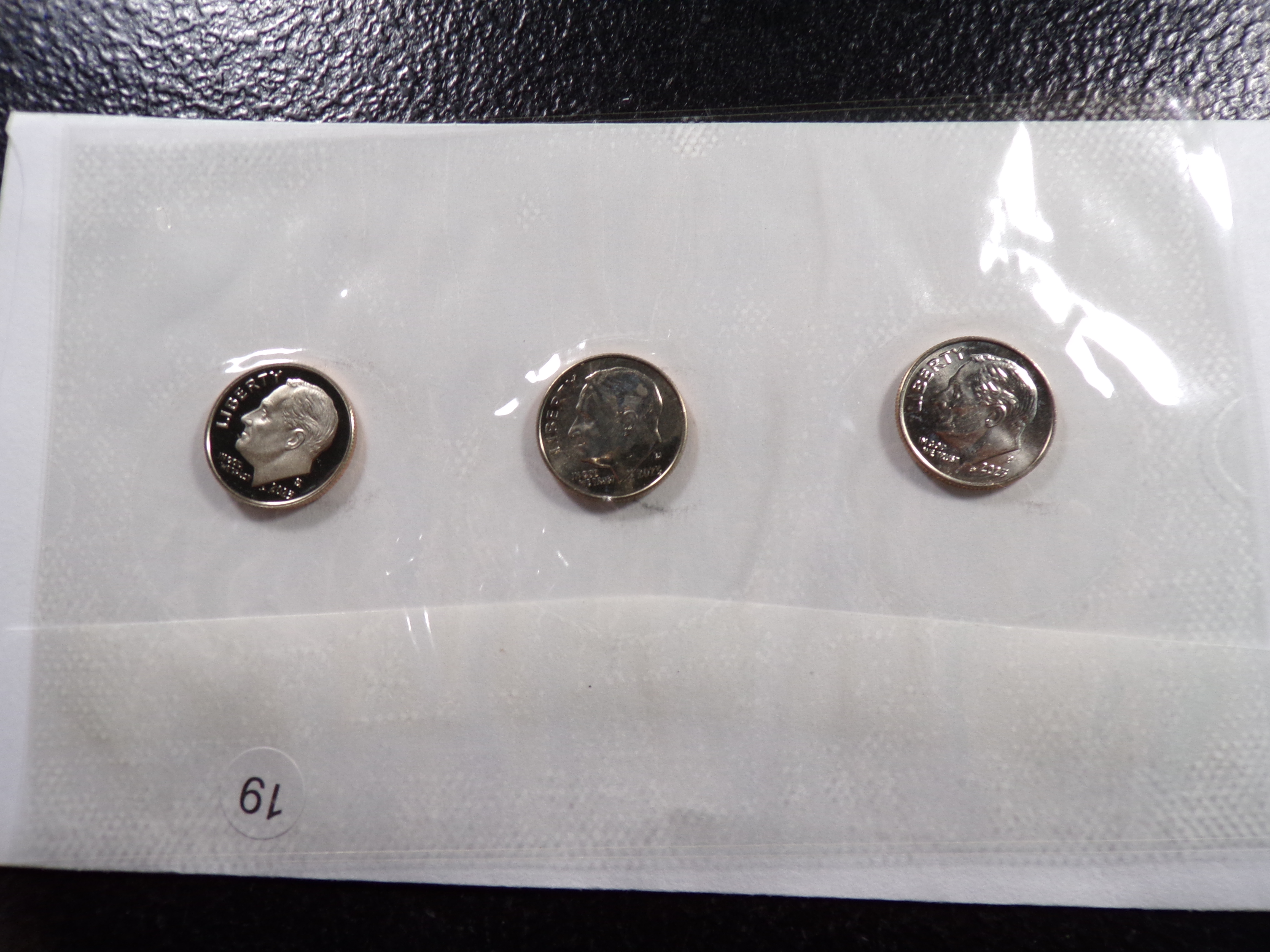 FRANKLIN D ROOSEVELT PROOF DIME COLLECTION 2023-P, 2023-D, 2023-S