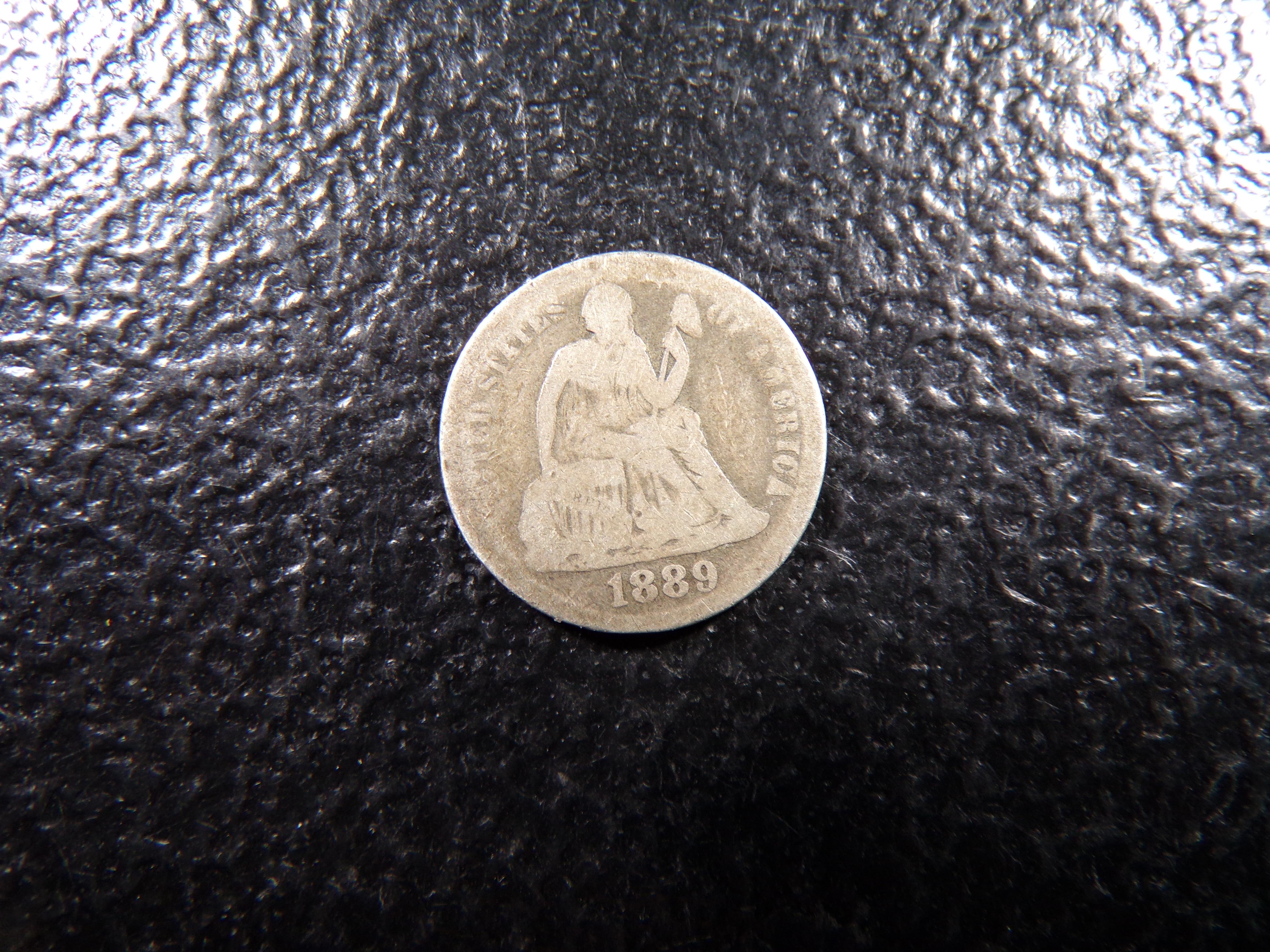 1889 SEATED LIBERTY SILVER DIME