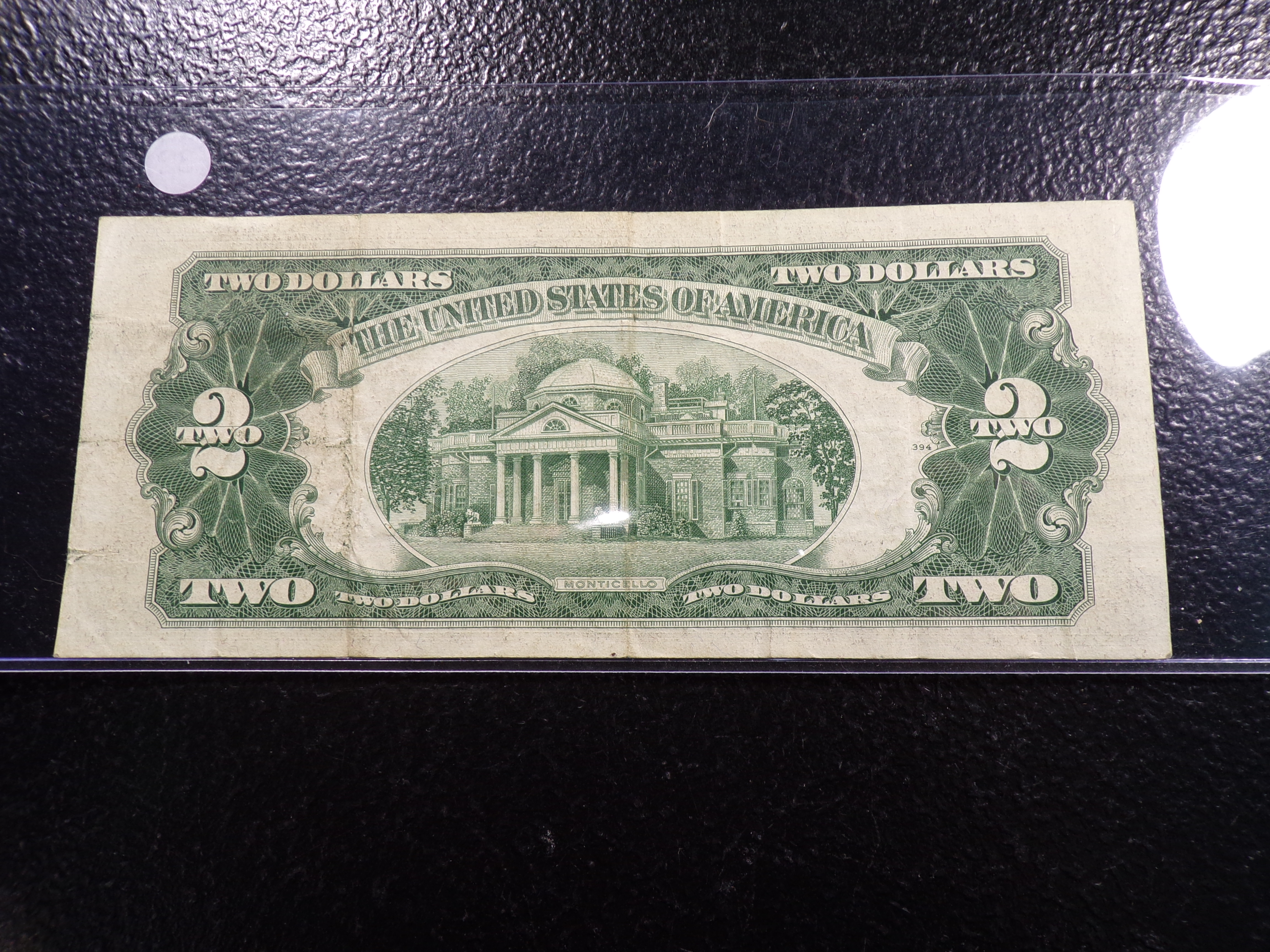 1953-C RED SEAL $2 UNITED STATES NOTE