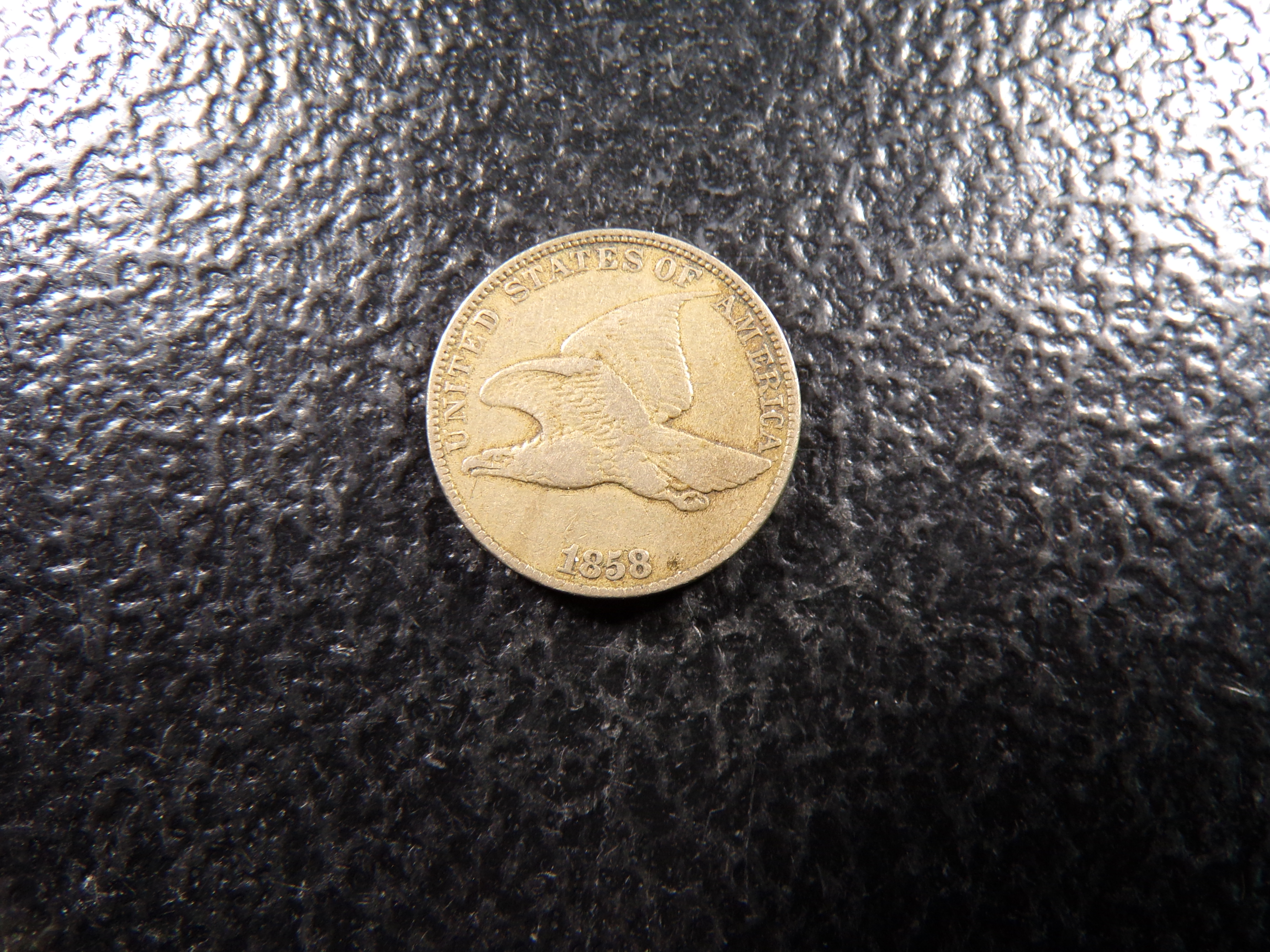 1858 FLYING EAGLE CENT