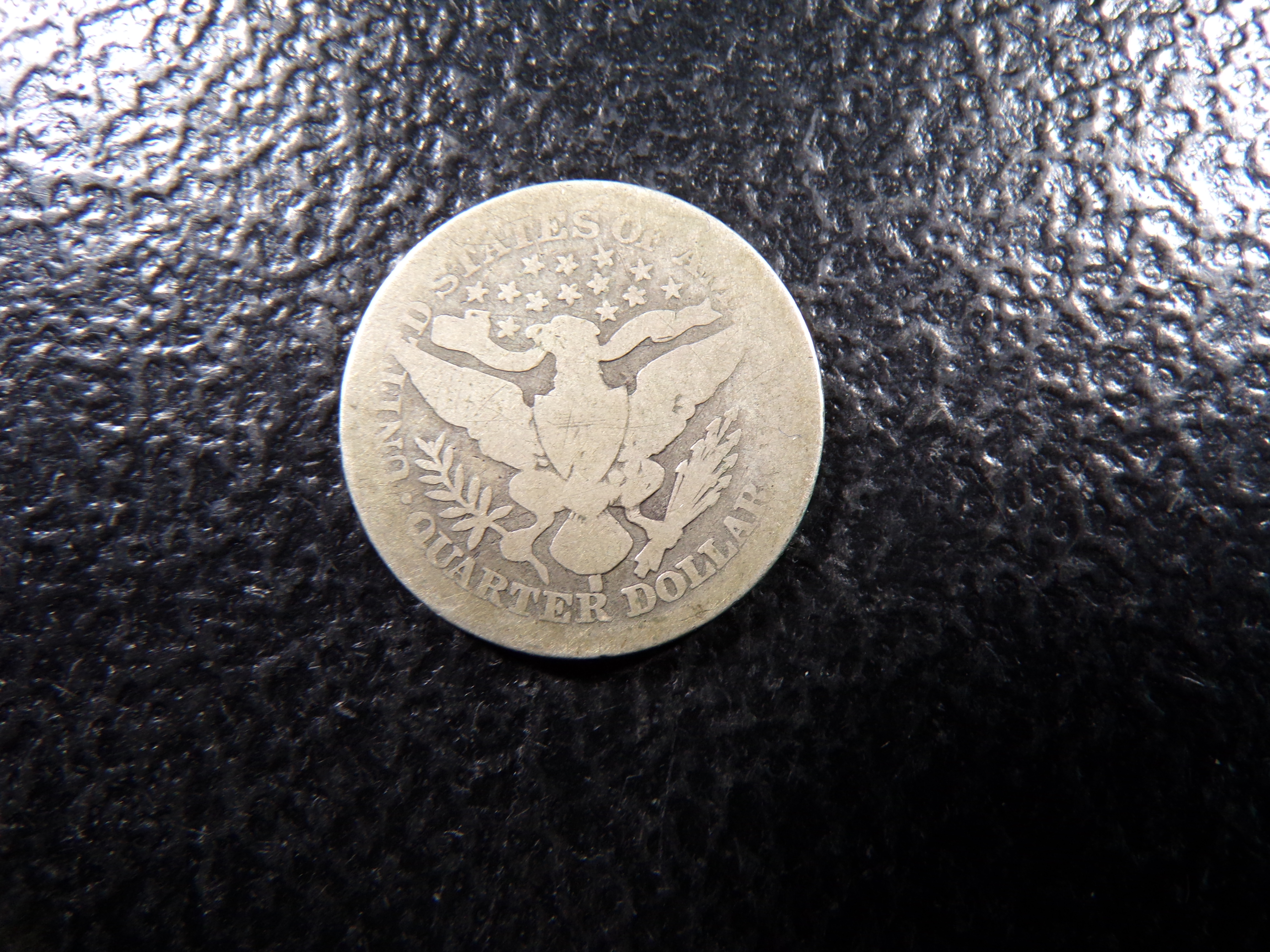 1892-S BARBER SILVER QUARTER