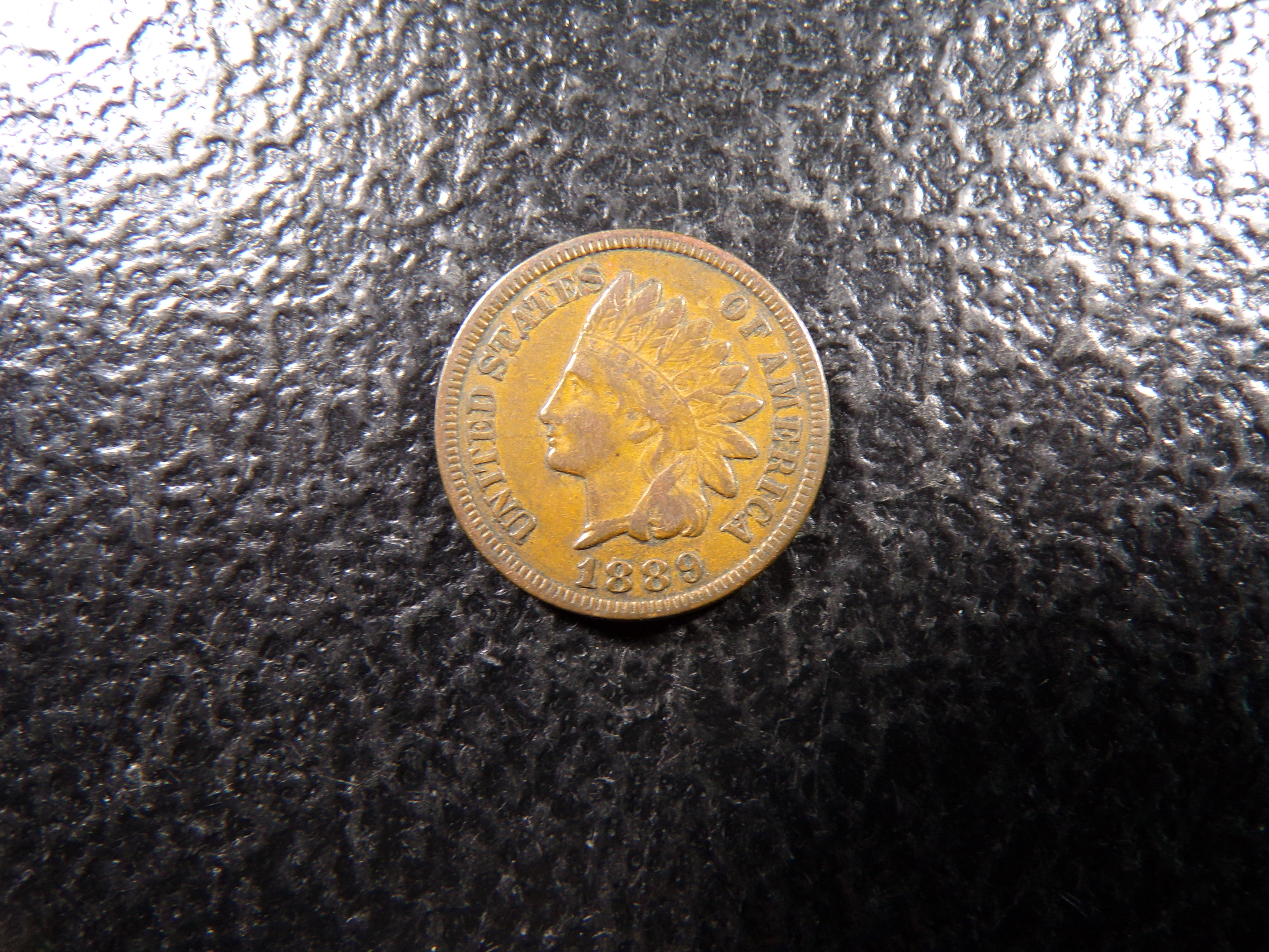 1889 RARE DATE INDIAN HEAD CENT