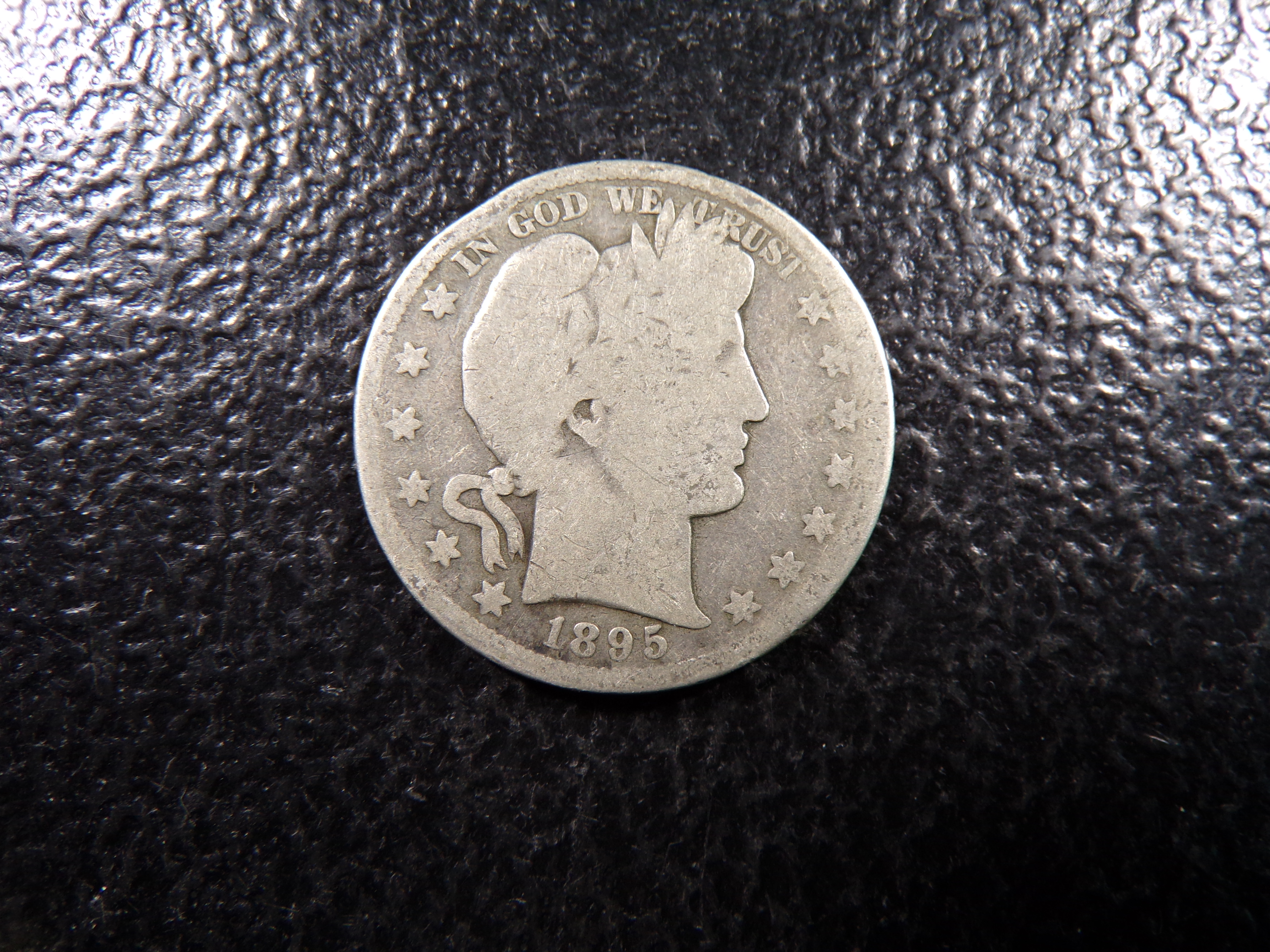 1895-S BARBER SILVER HALF DOLLAR