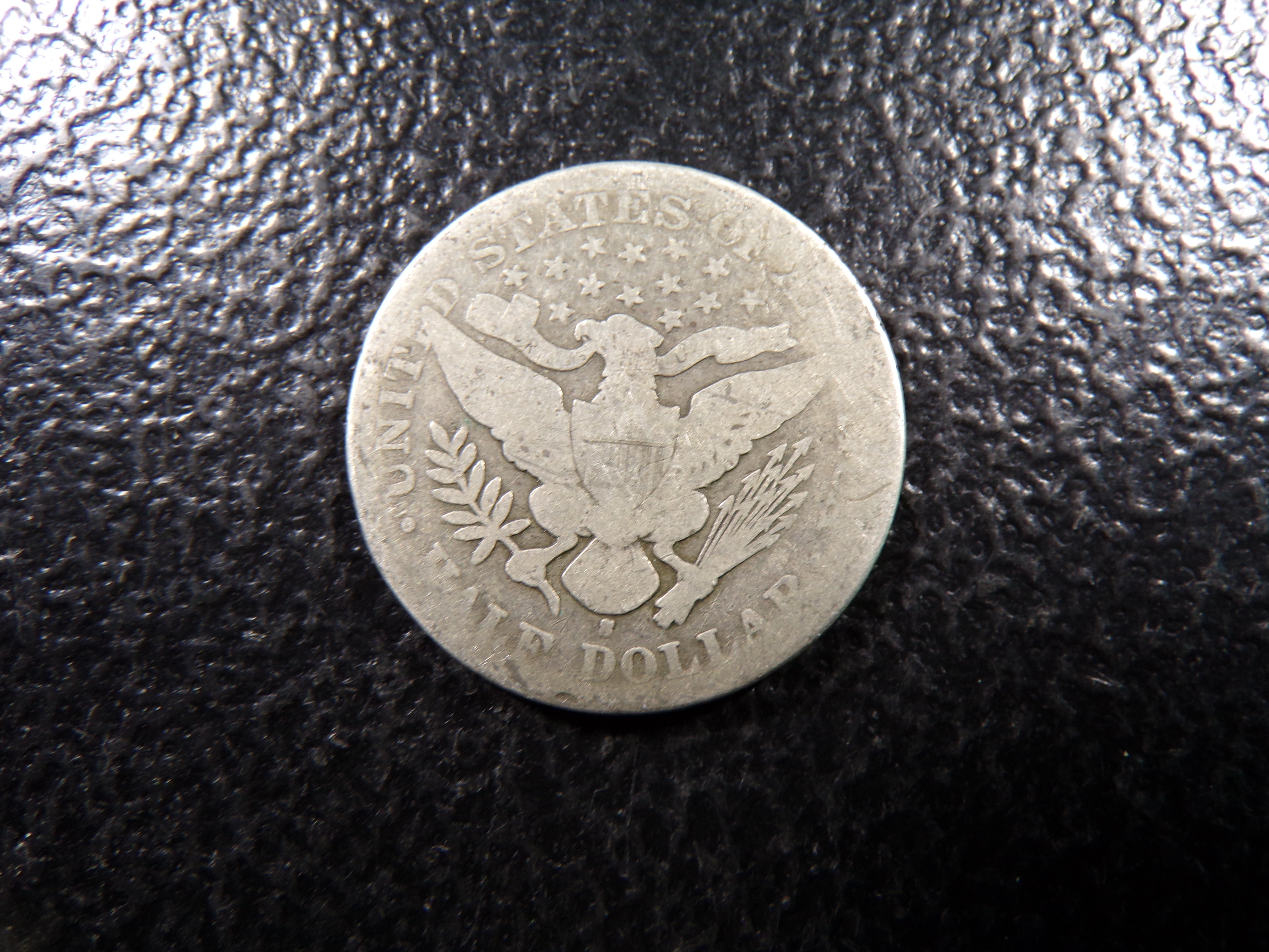 1895-S BARBER SILVER HALF DOLLAR