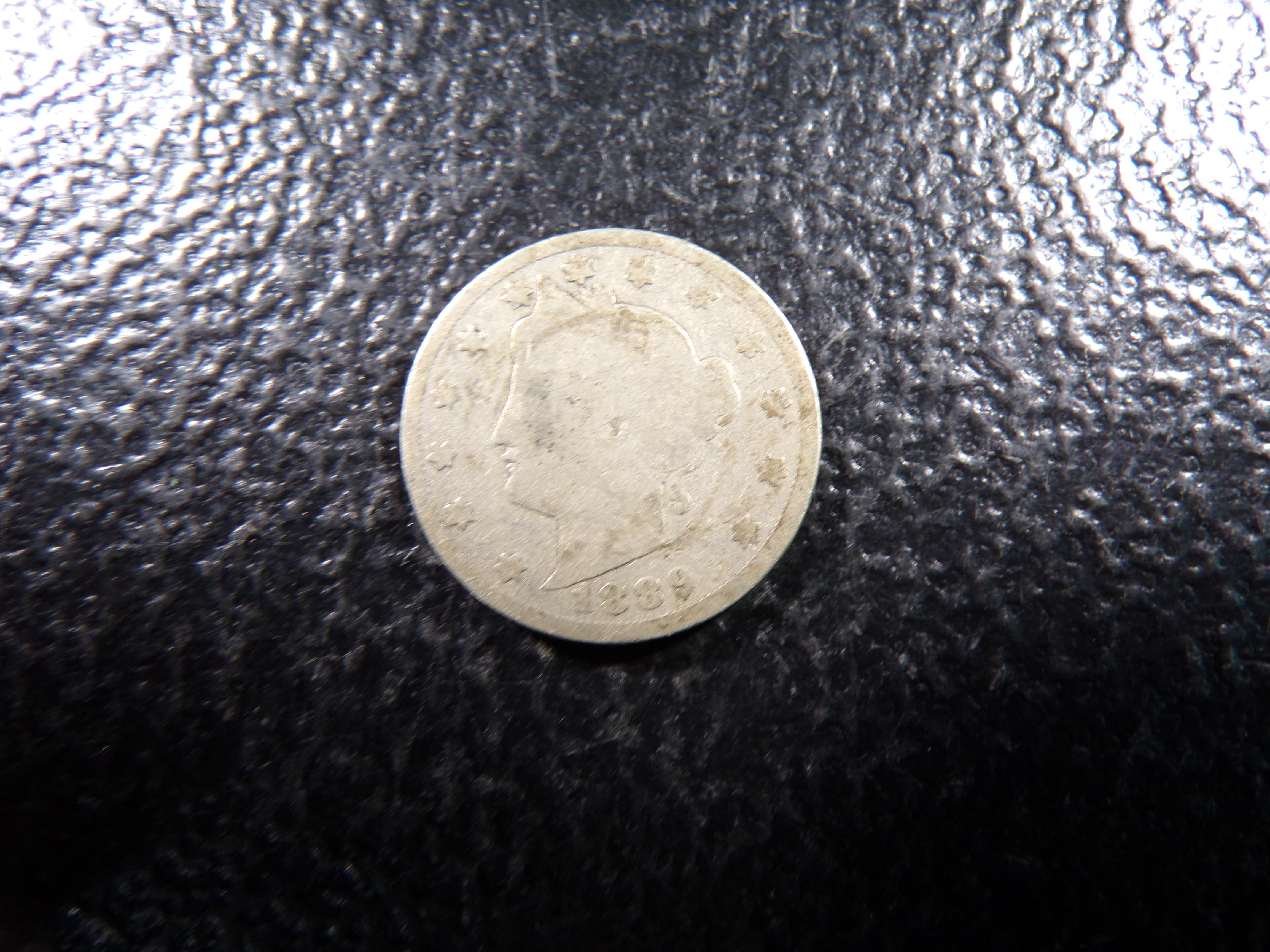 1889 LIBERTY HEAD V NICKEL