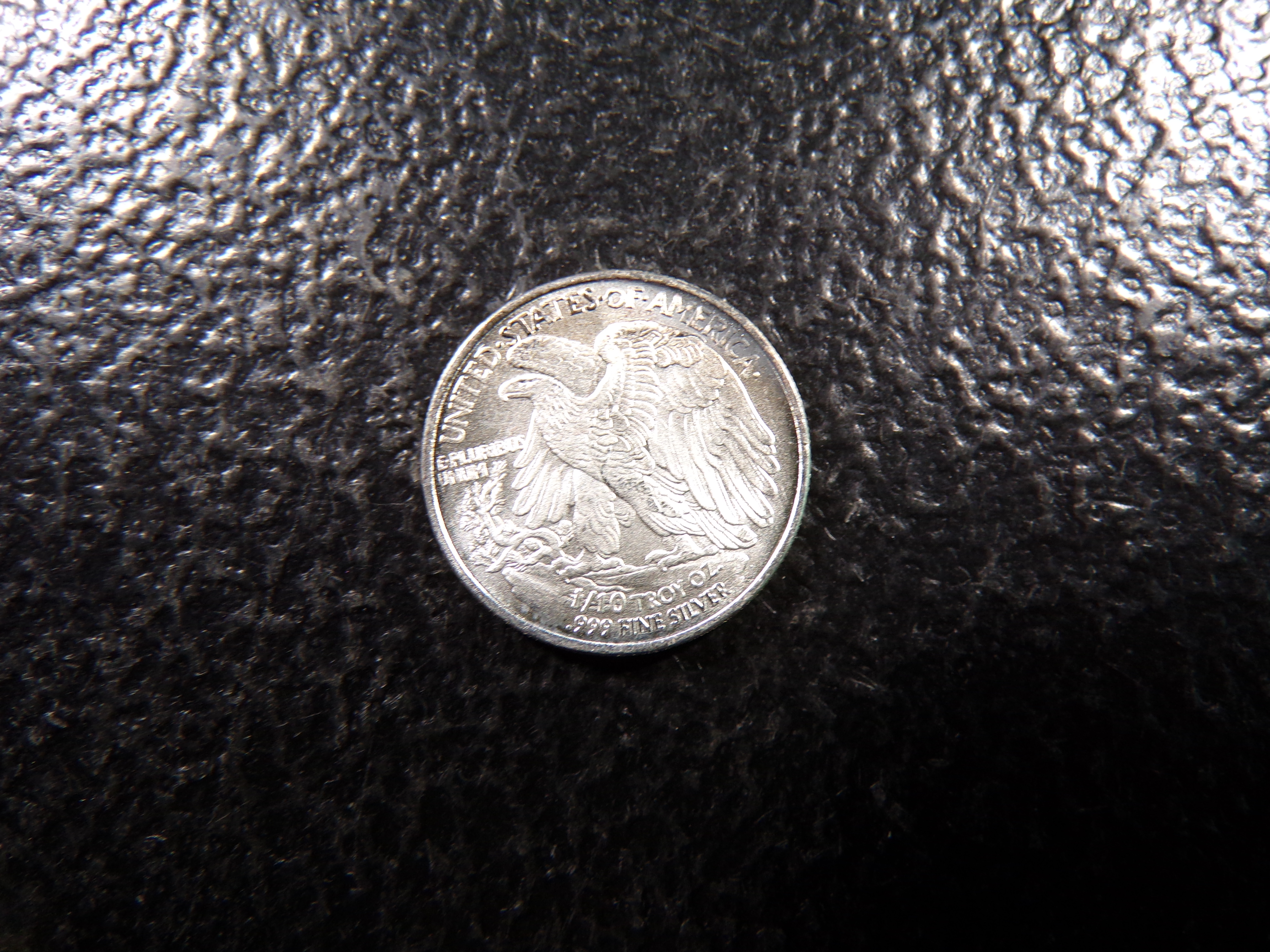 1/10TH OUNCE .999 FINE SILVER WALKING LIBERTY DESIGN SILVER