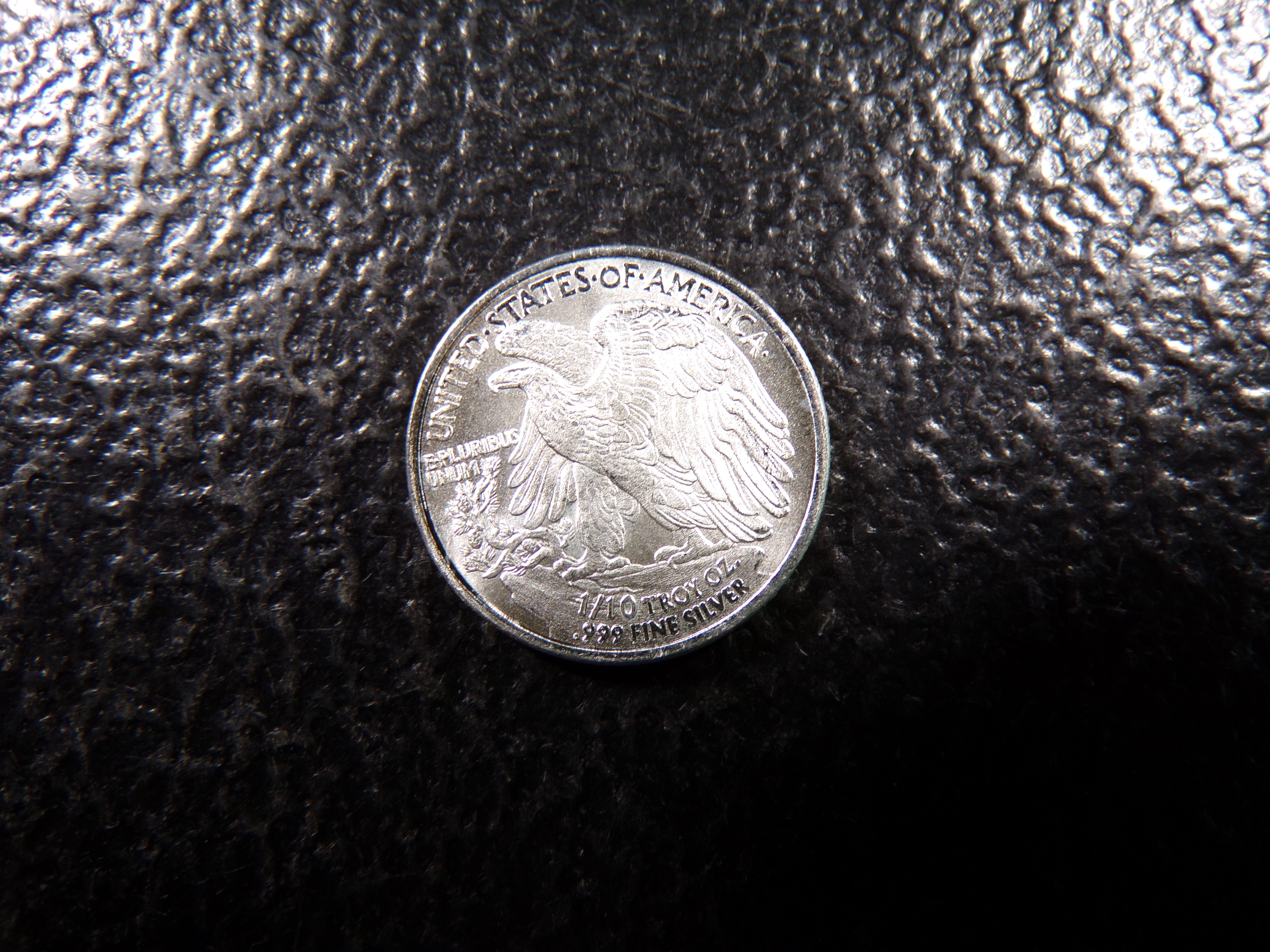 1/10TH OUNCE .999 FINE SILVER WALKING LIBERTY DESIGN SILVER