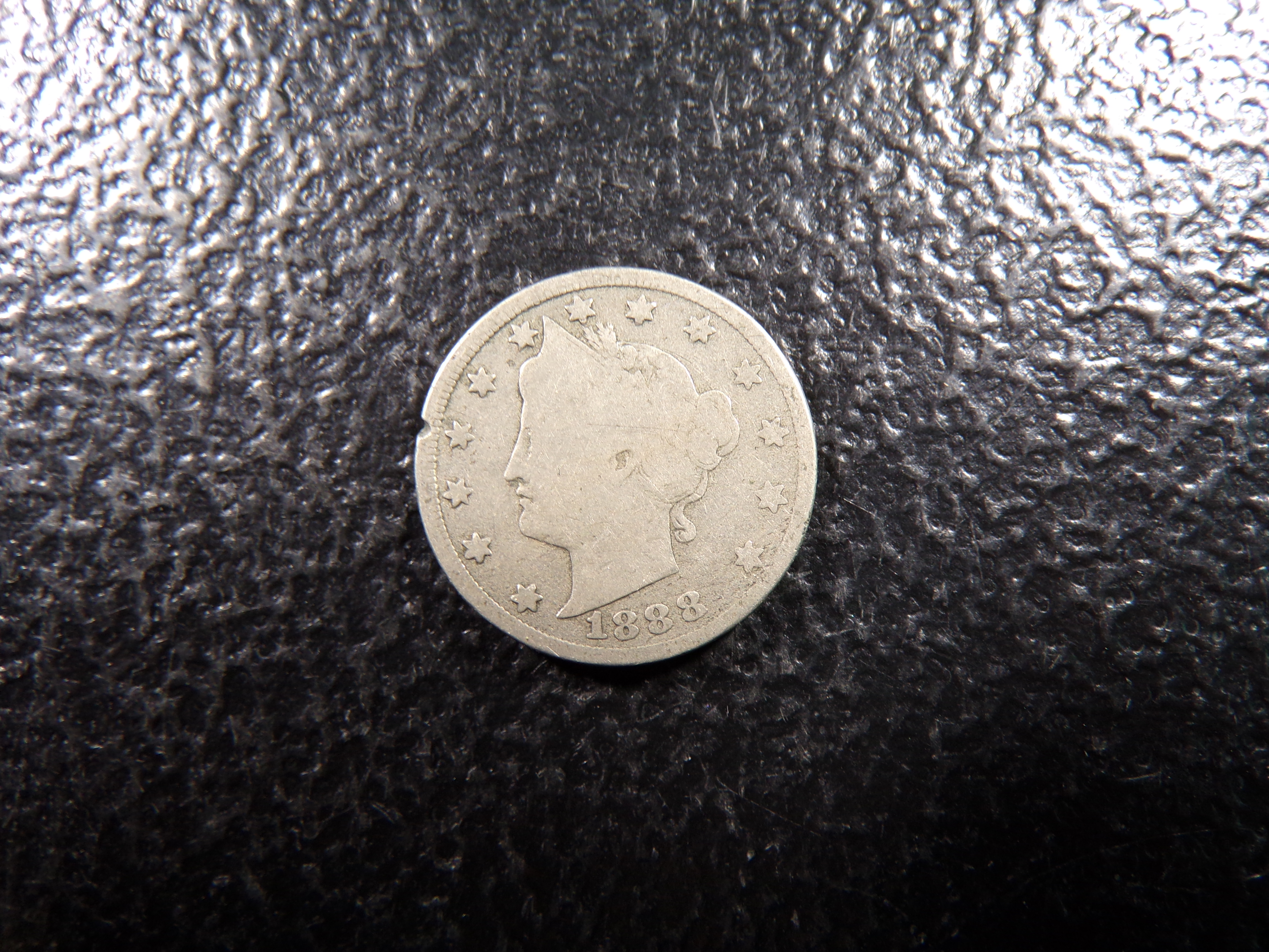 1888 LIBERTY HEAD V NICKEL