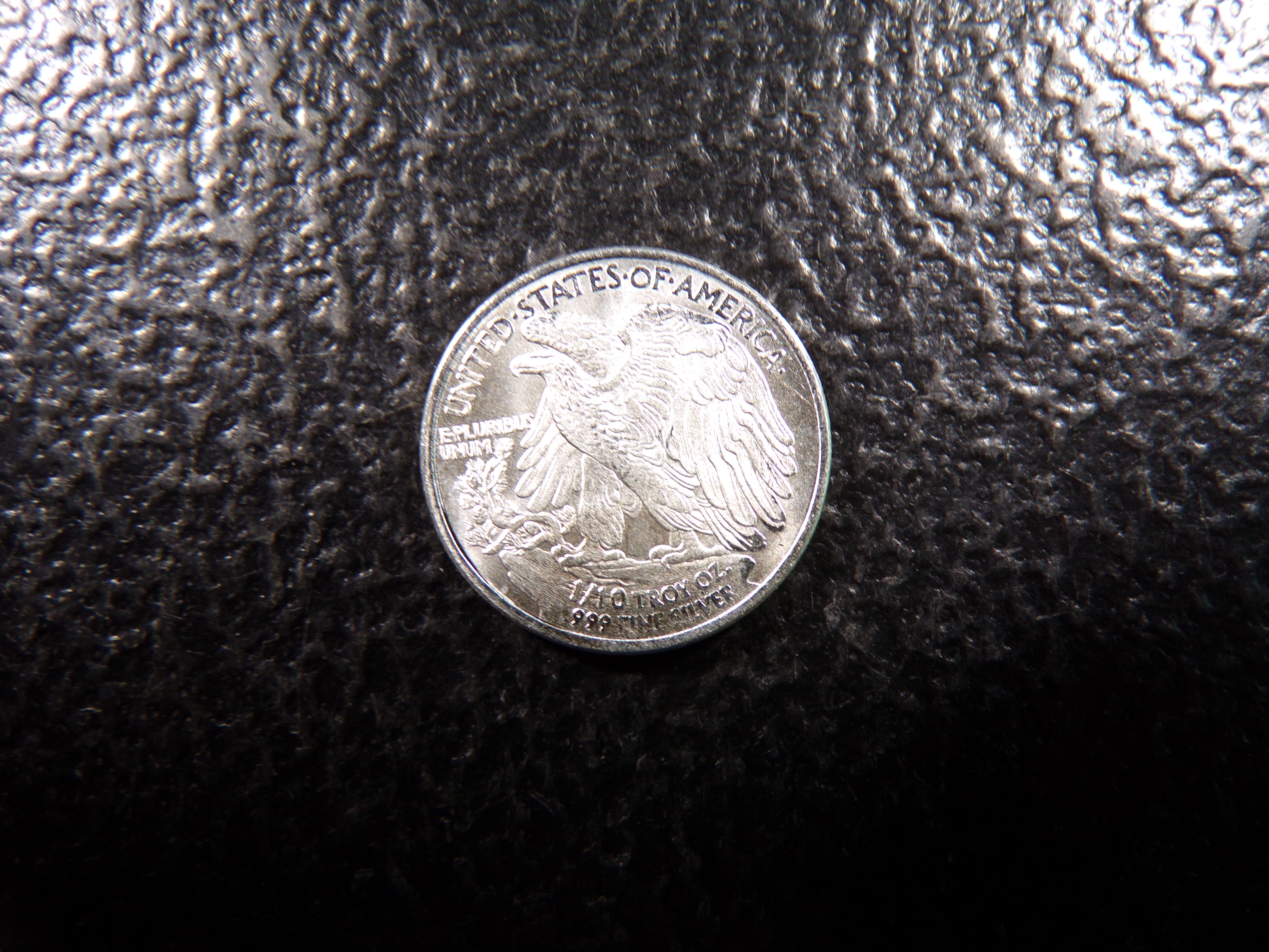 1/10TH OUNCE .999 FINE SILVER WALKING LIBERTY DESIGN SILVER