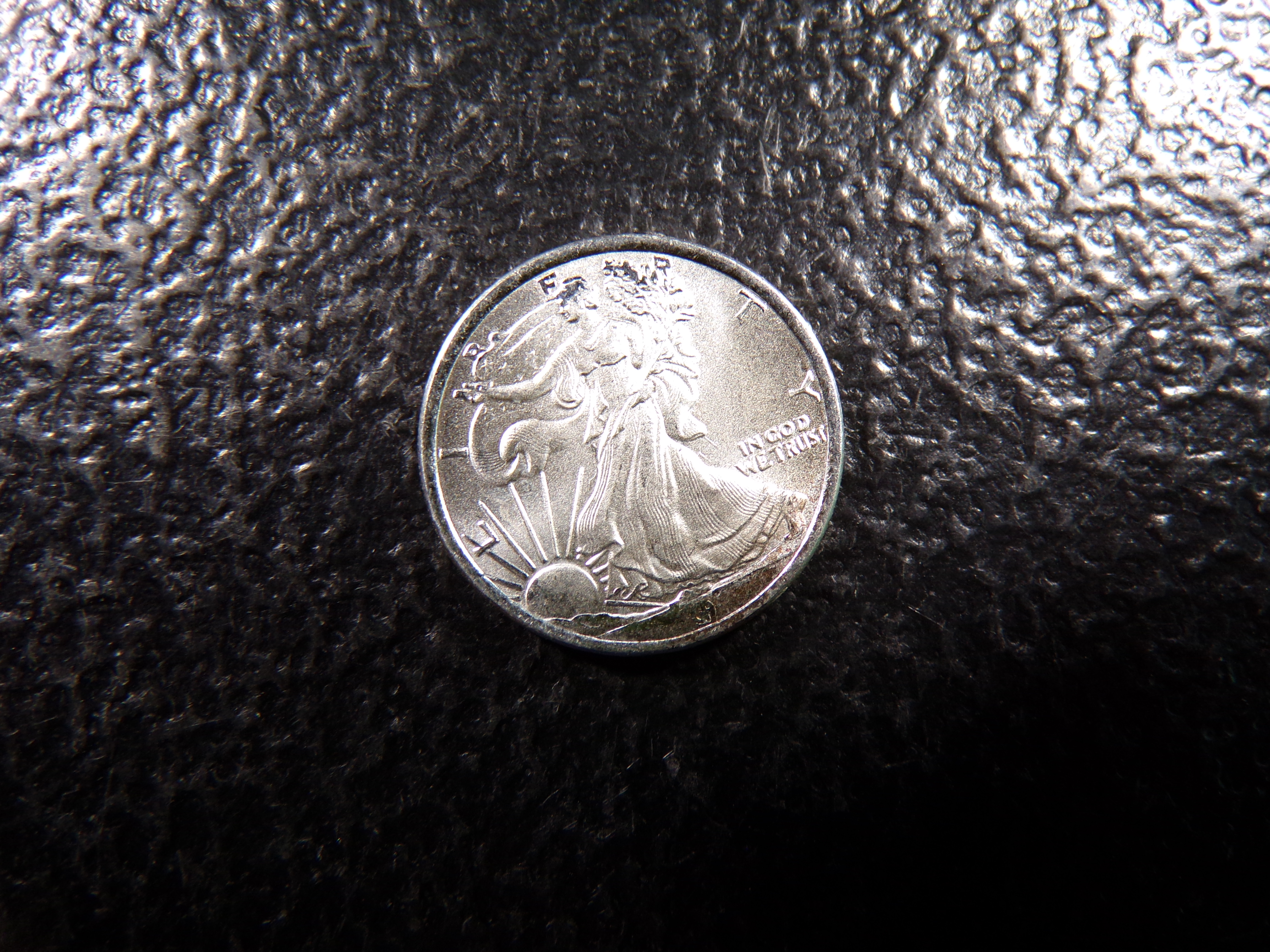 1/10TH OUNCE .999 FINE SILVER WALKING LIBERTY DESIGN SILVER