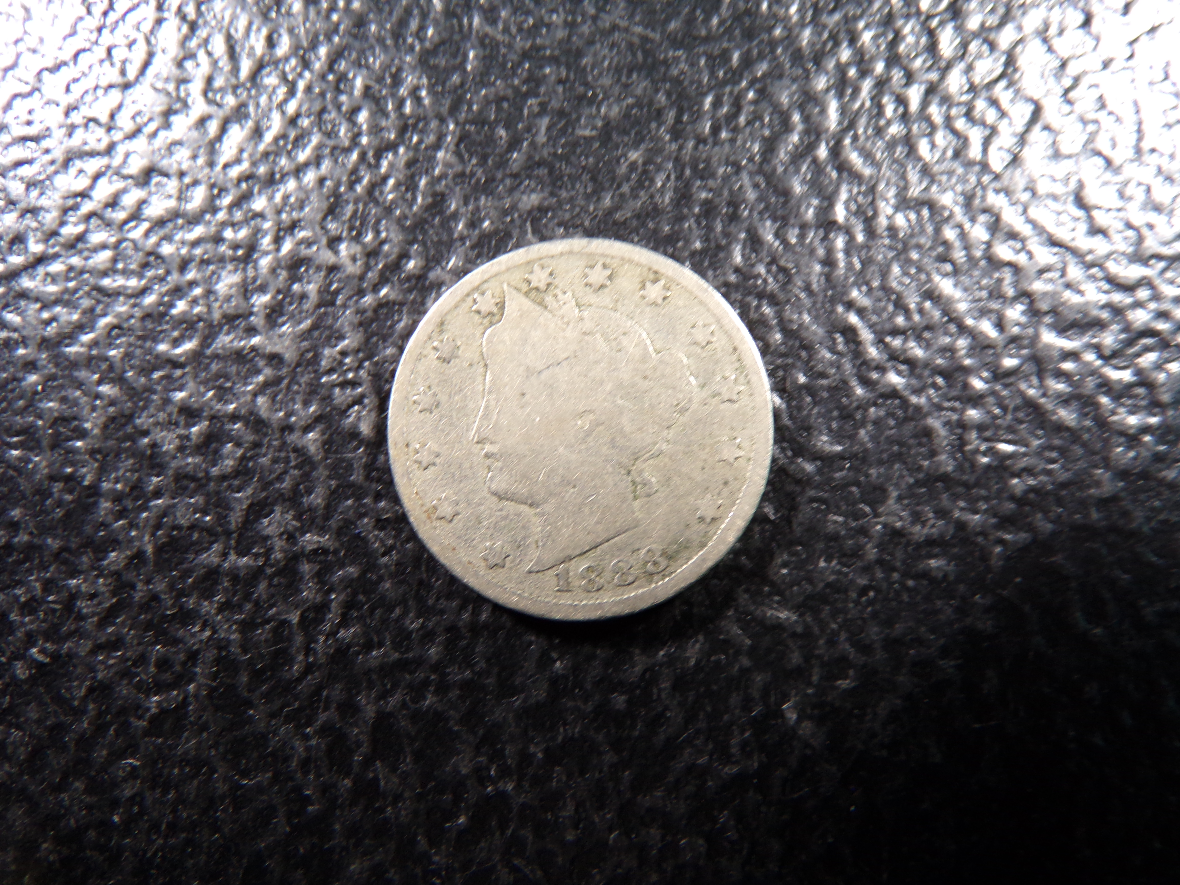 1888 LIBERTY HEAD V NICKEL