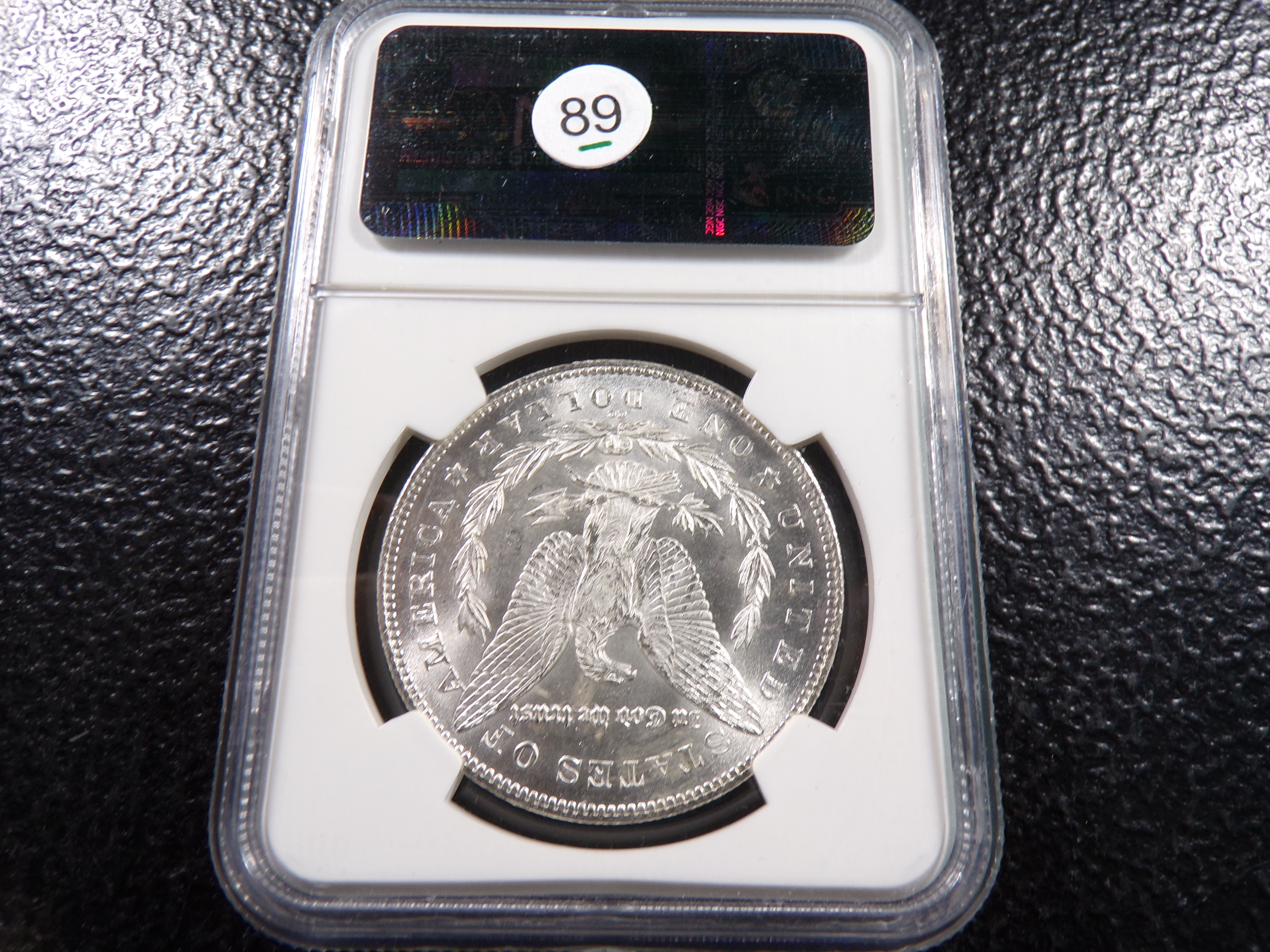 1880-CC REV OF 78 NGC MS63 CARSON CITY MORGAN SILVER DOLLAR
