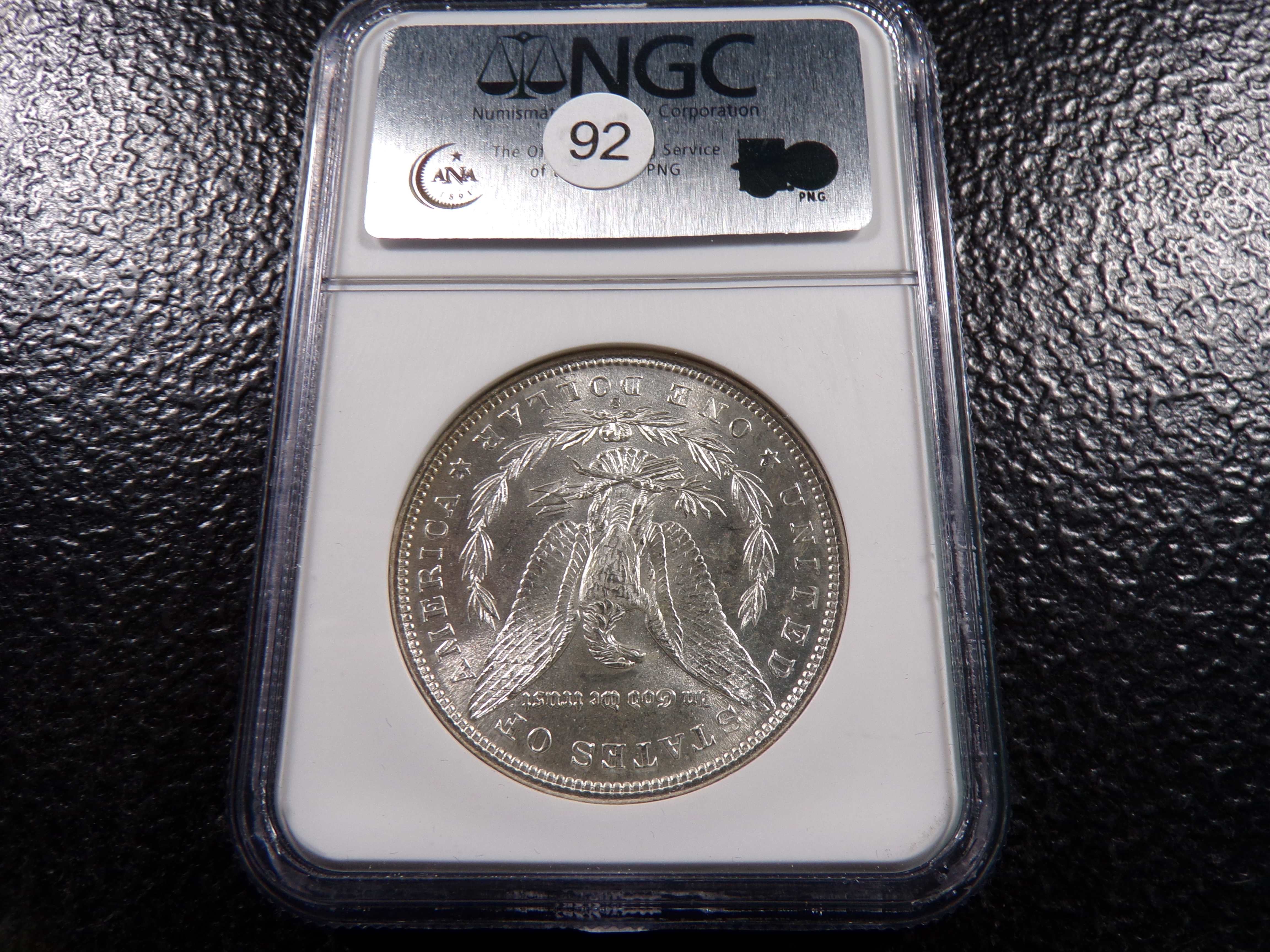 1882-S NGC MS63 MORGAN SILVER DOLLAR
