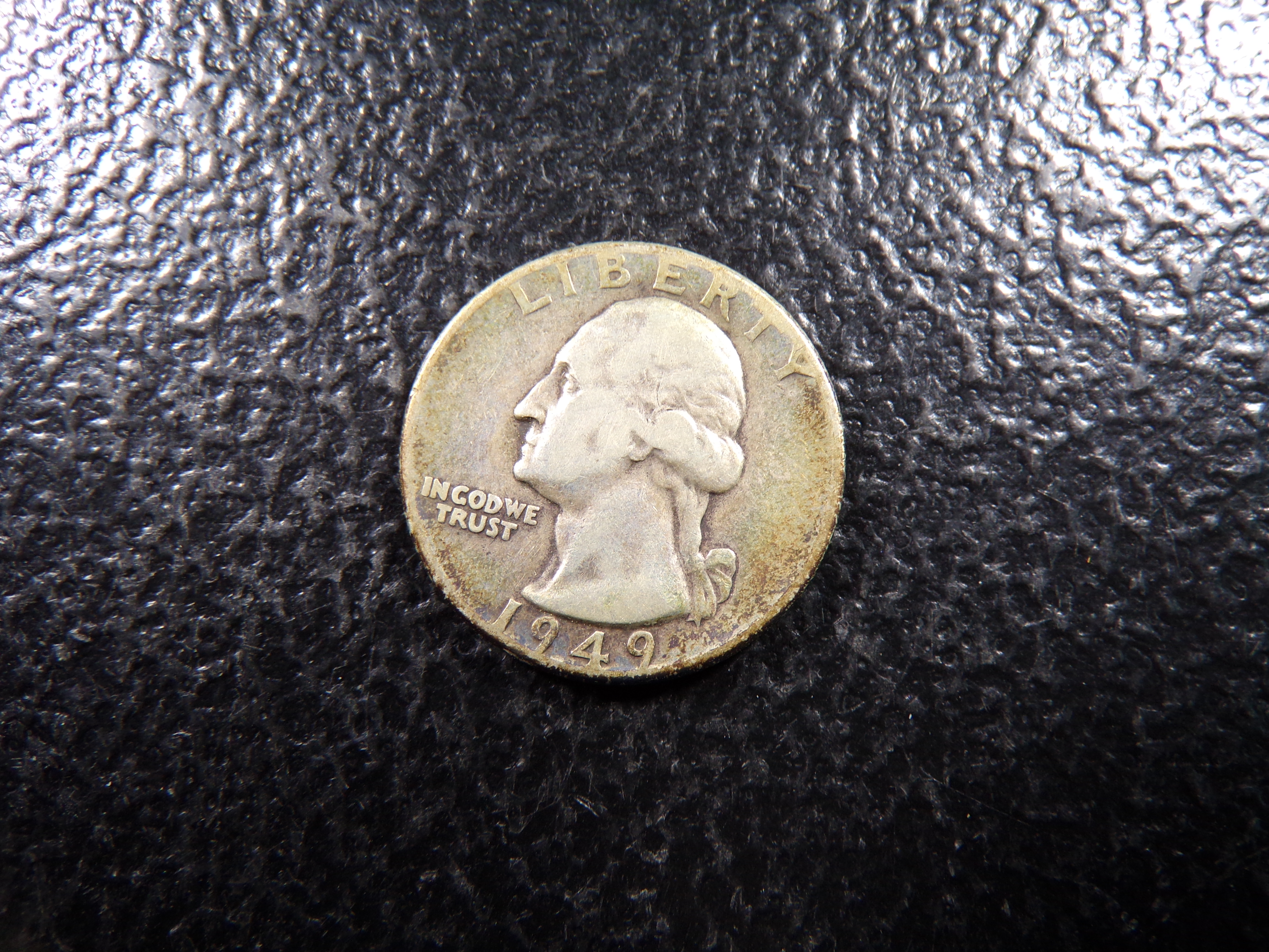 1949-D WASHINGTON SILVER QUARTER