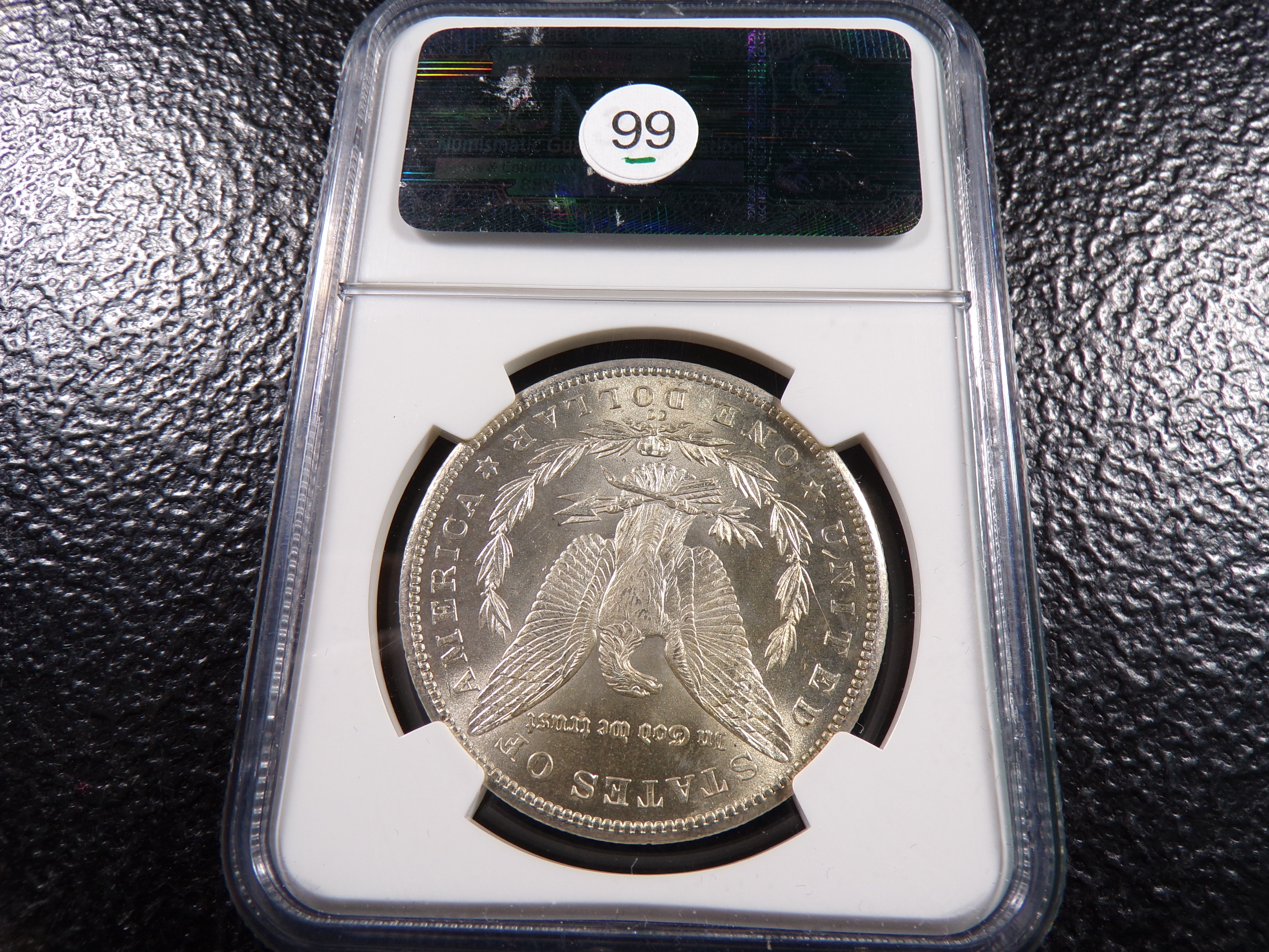 1882-CC NGC MS63 CARSON CITY MORGAN SILVER DOLLAR