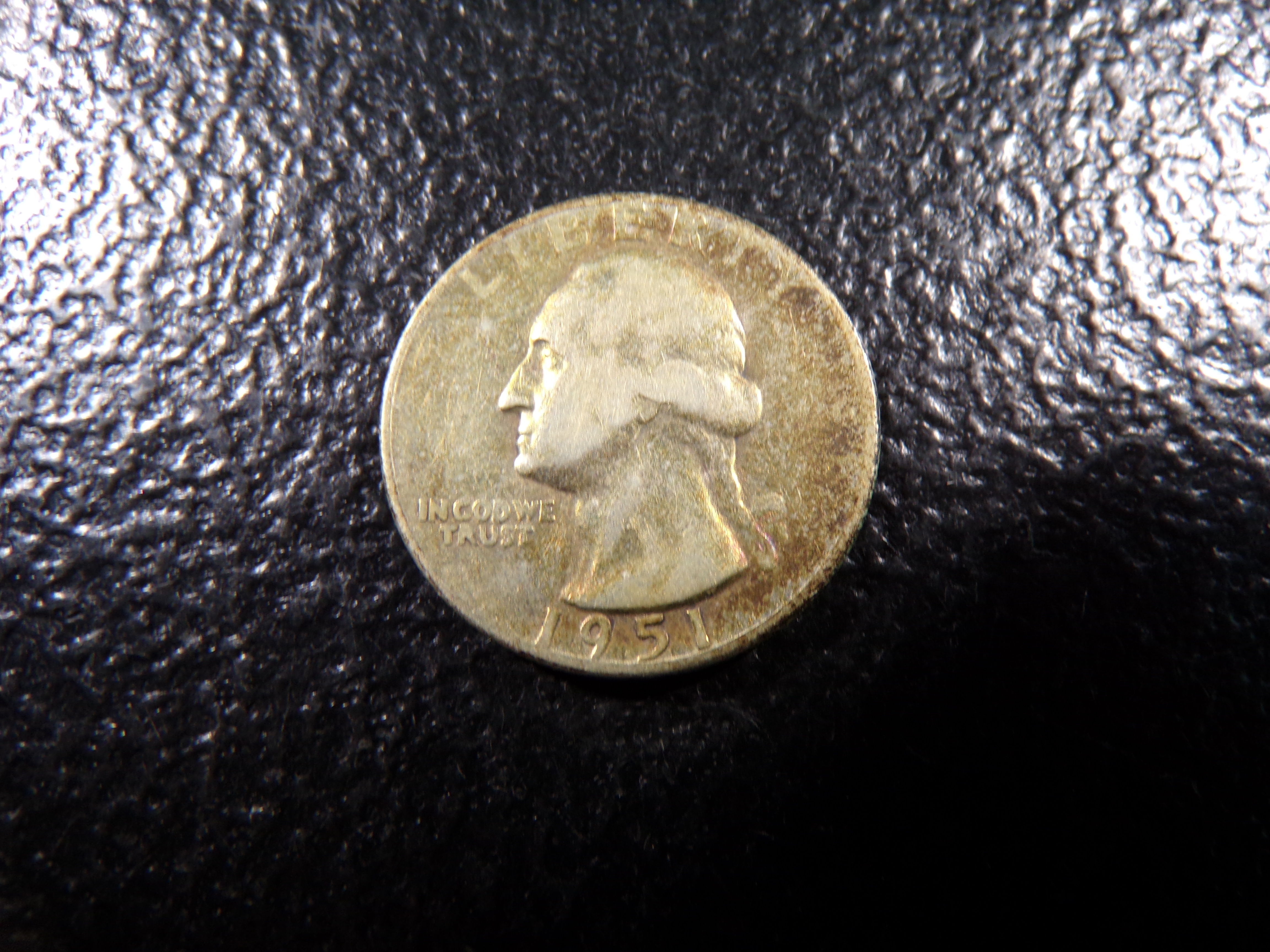 1951-S WASHINGTON SILVER QUARTER