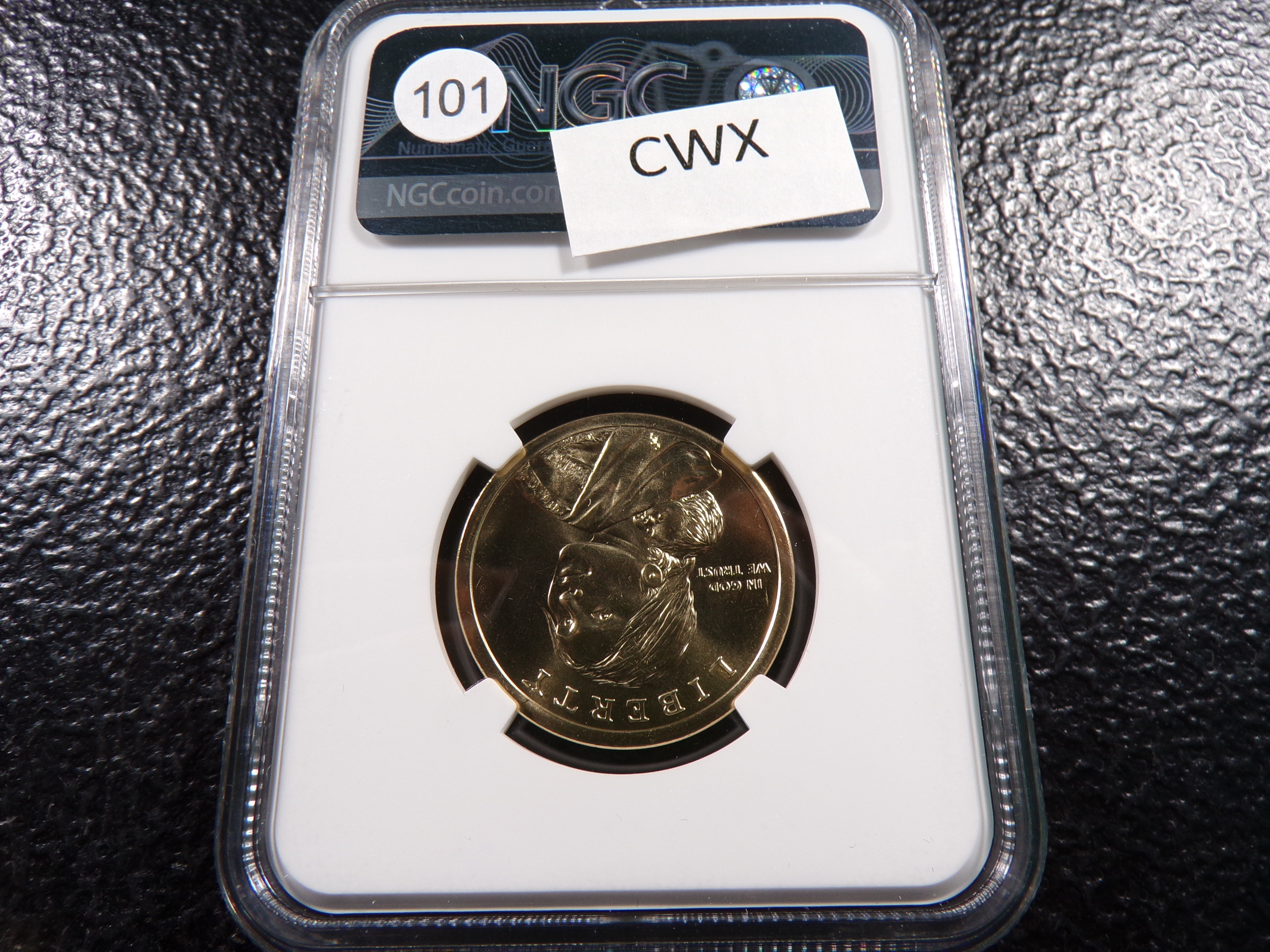 2021-P NGC MS67 MILITARY SERVICE SACAGAWEA DOLLAR