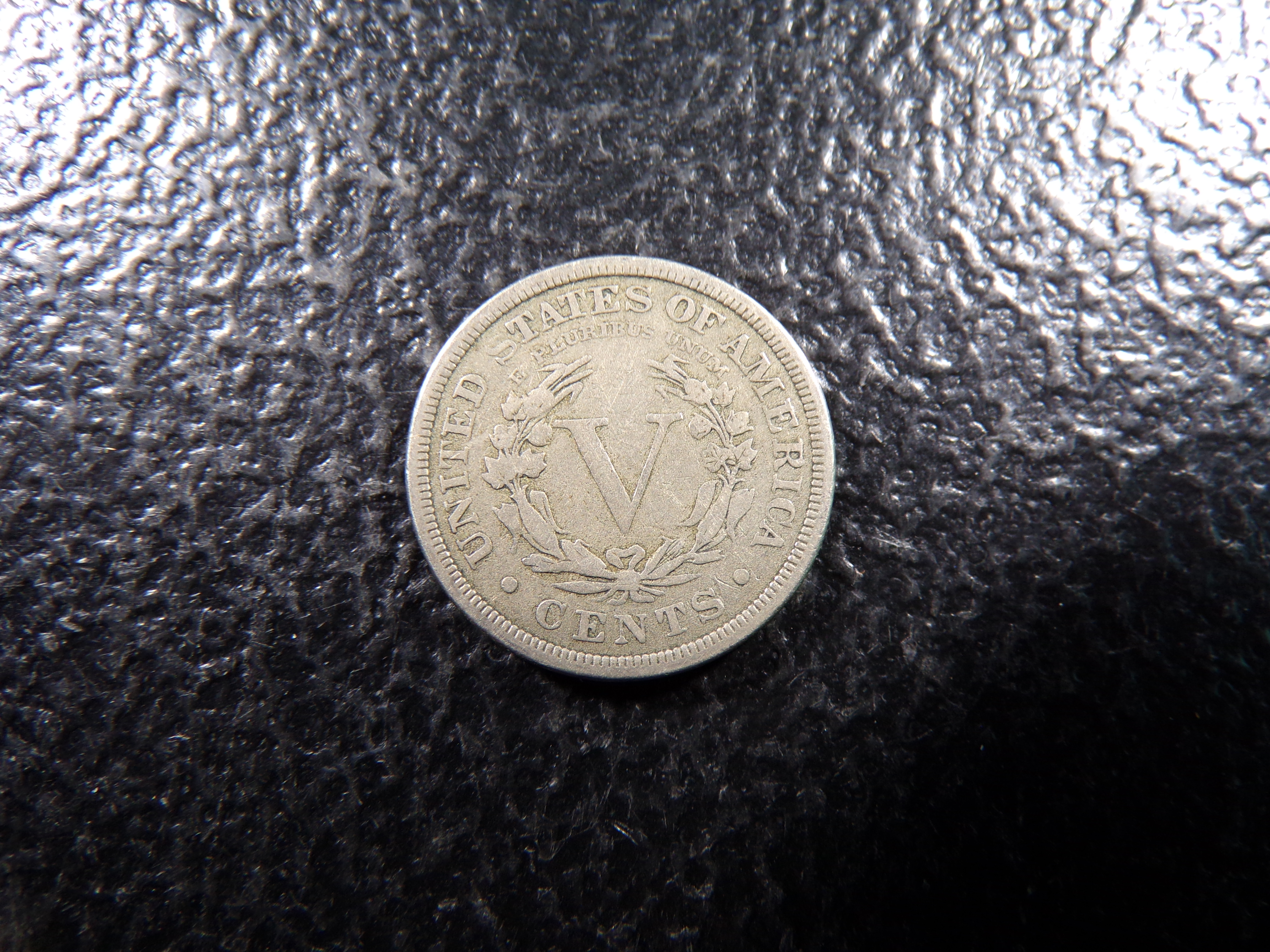 1883 WITH CENTS LIBERTY HEAD V NICKEL