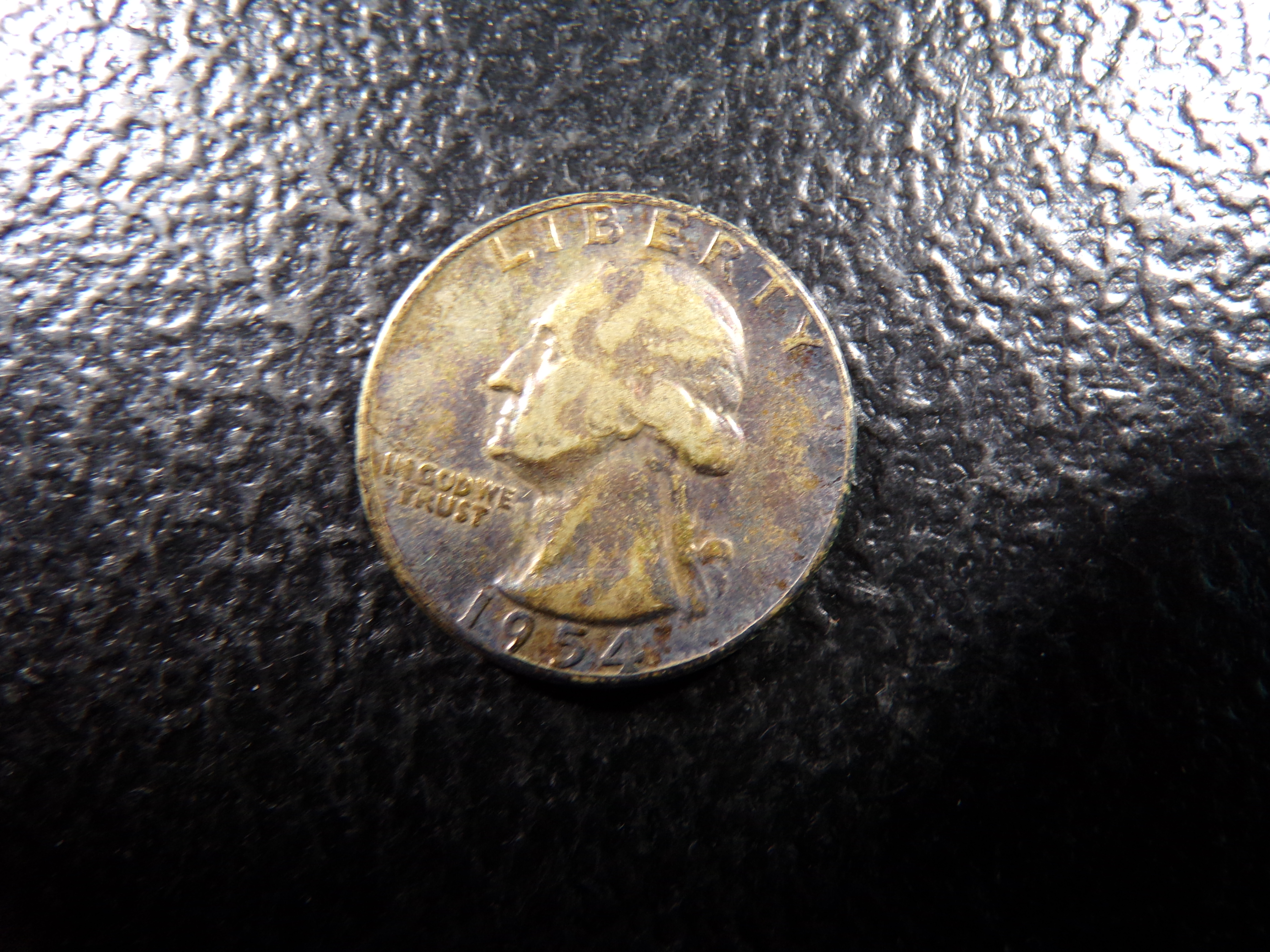 1954 WASHINGTON SILVER QUARTER