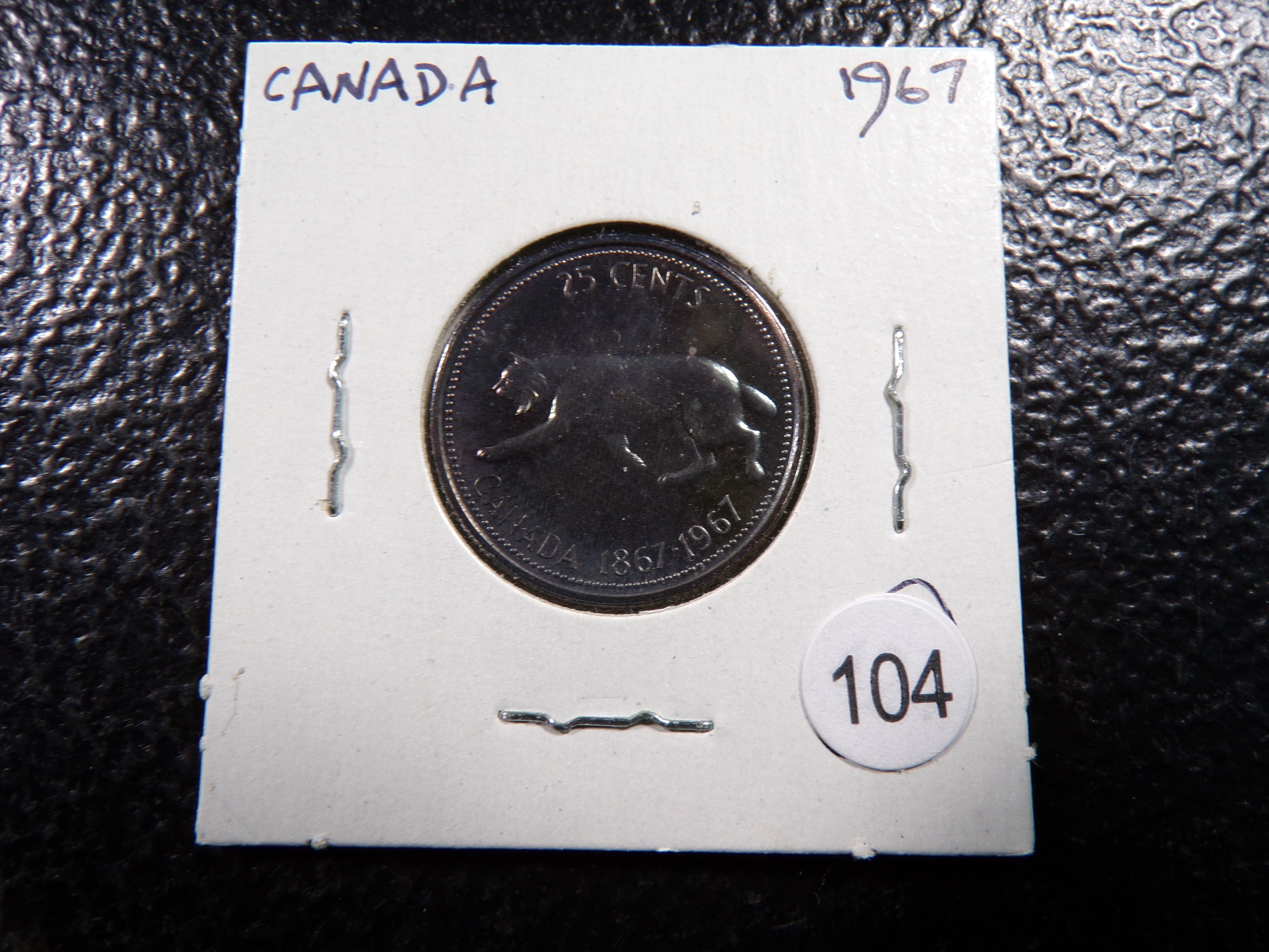 1967 CANADA SILVER QUARTER