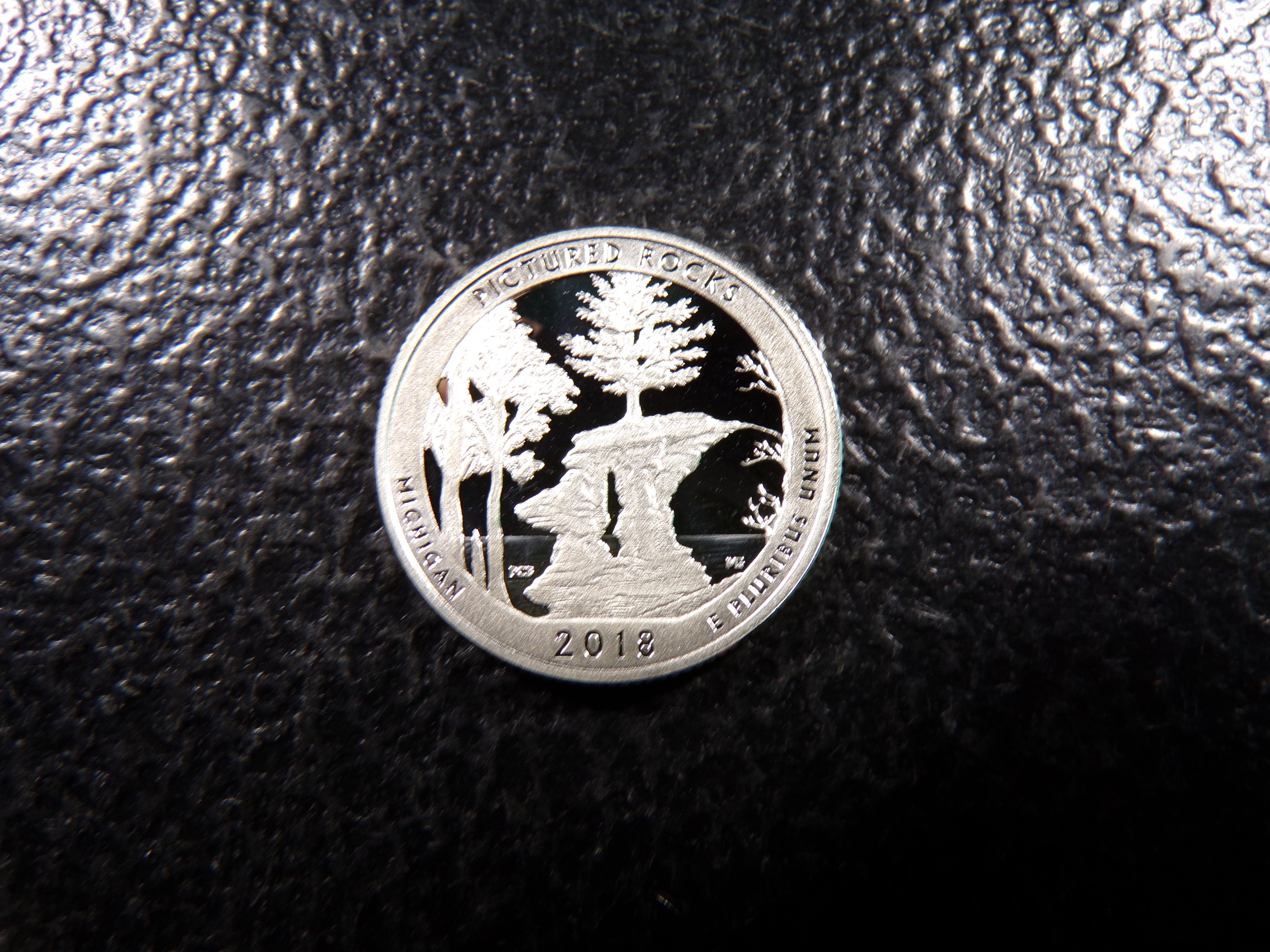 2018-S PICTURED ROCKS SILVER PROOF QUARTER
