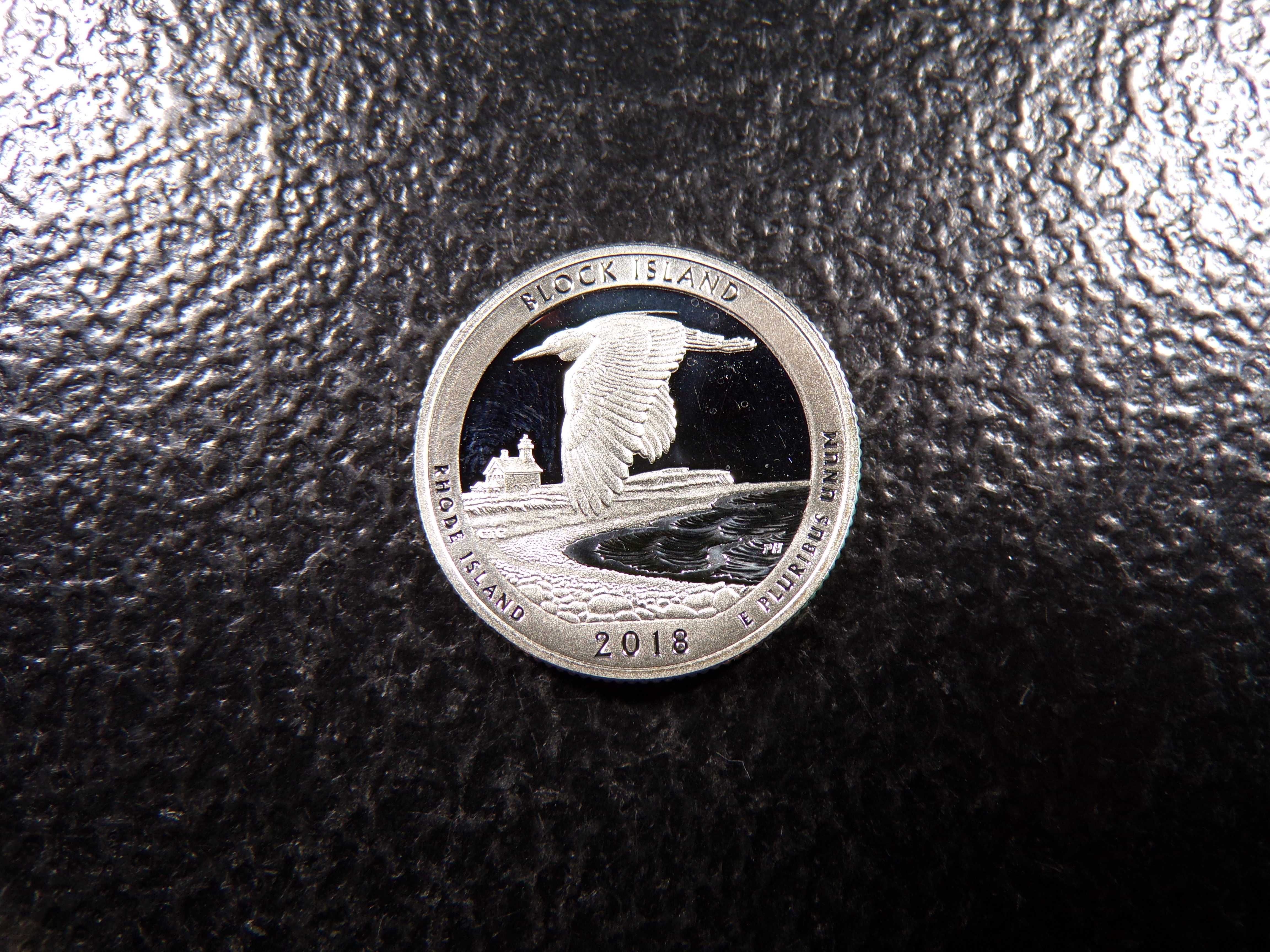 2018-S BLOCK ISLAND SILVER PROOF QUARTER