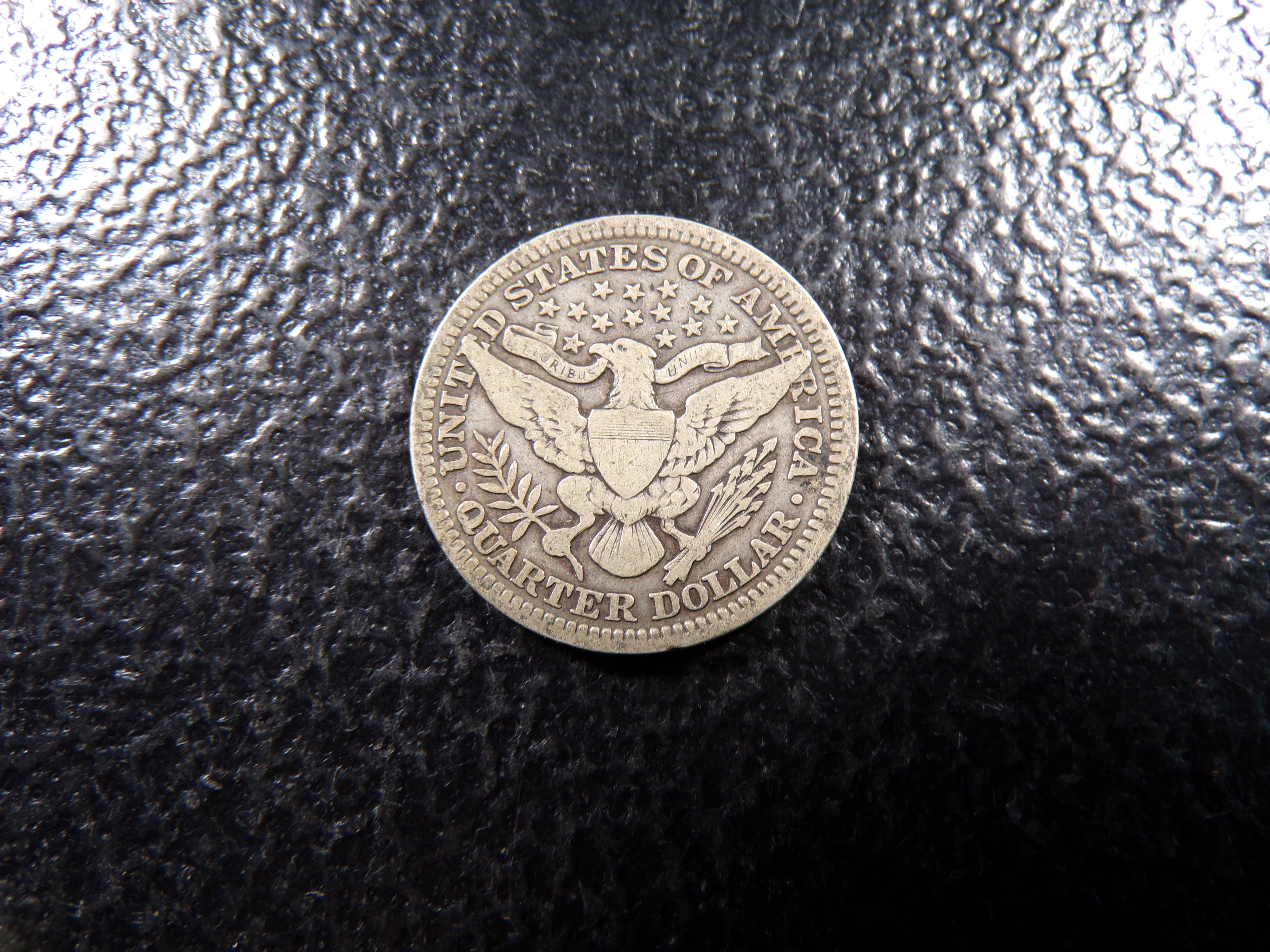 1907 BARBER SILVER QUARTER