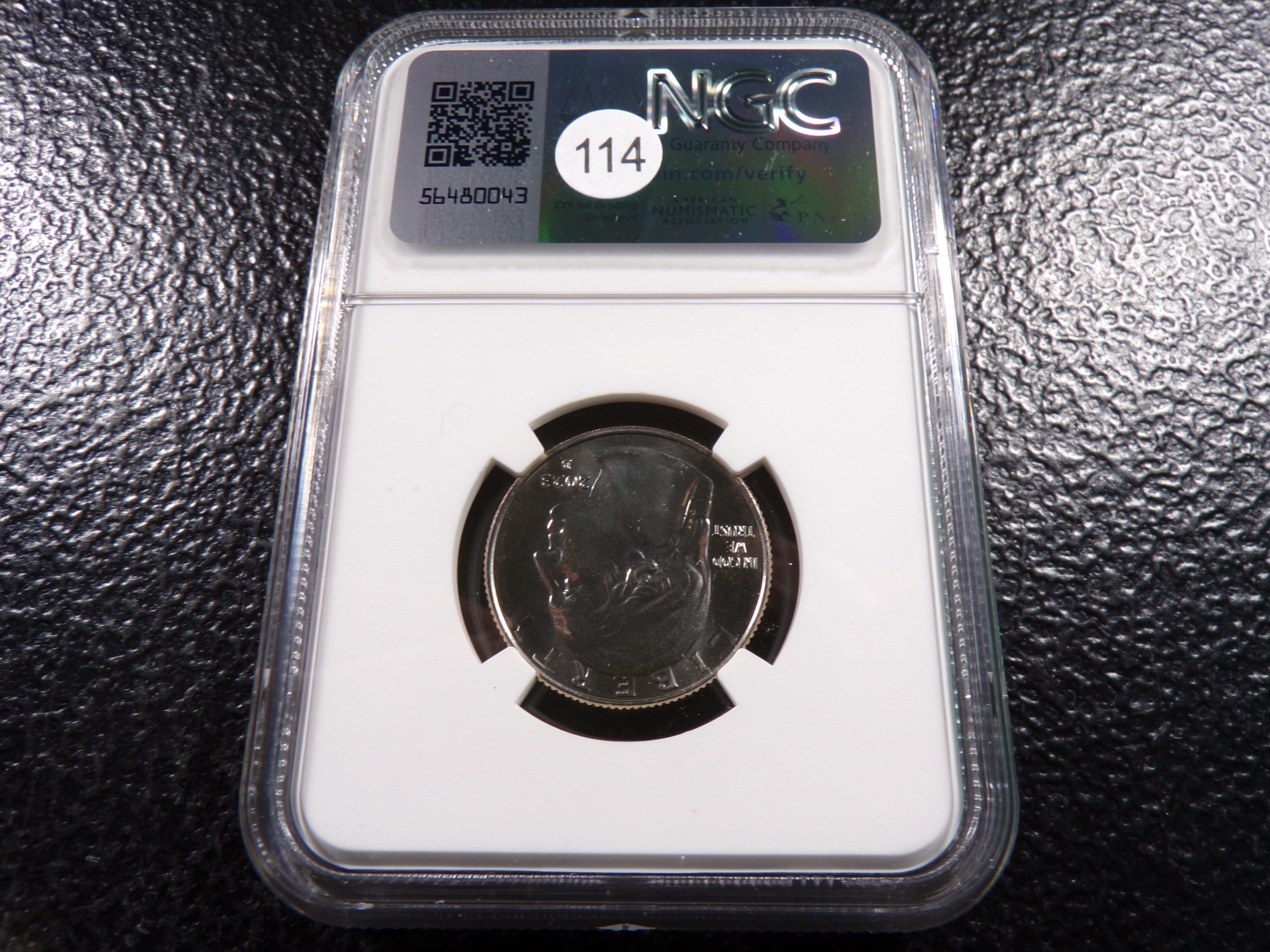 2023-D NGC MS67 ELEANOR ROOSEVELT EARLY RELEASES QUARTER