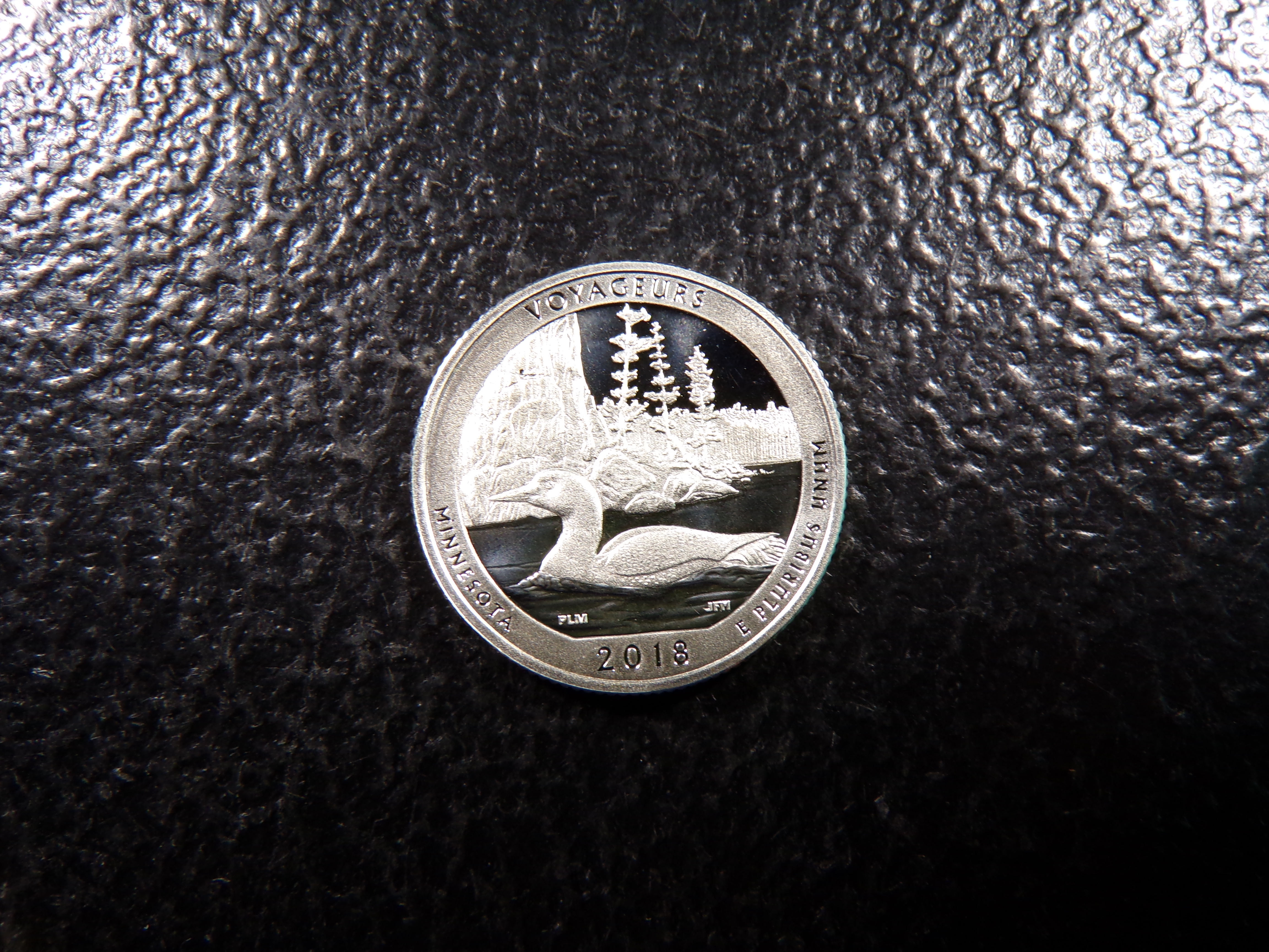2018-S VOYAGEURS SILVER PROOF QUARTER
